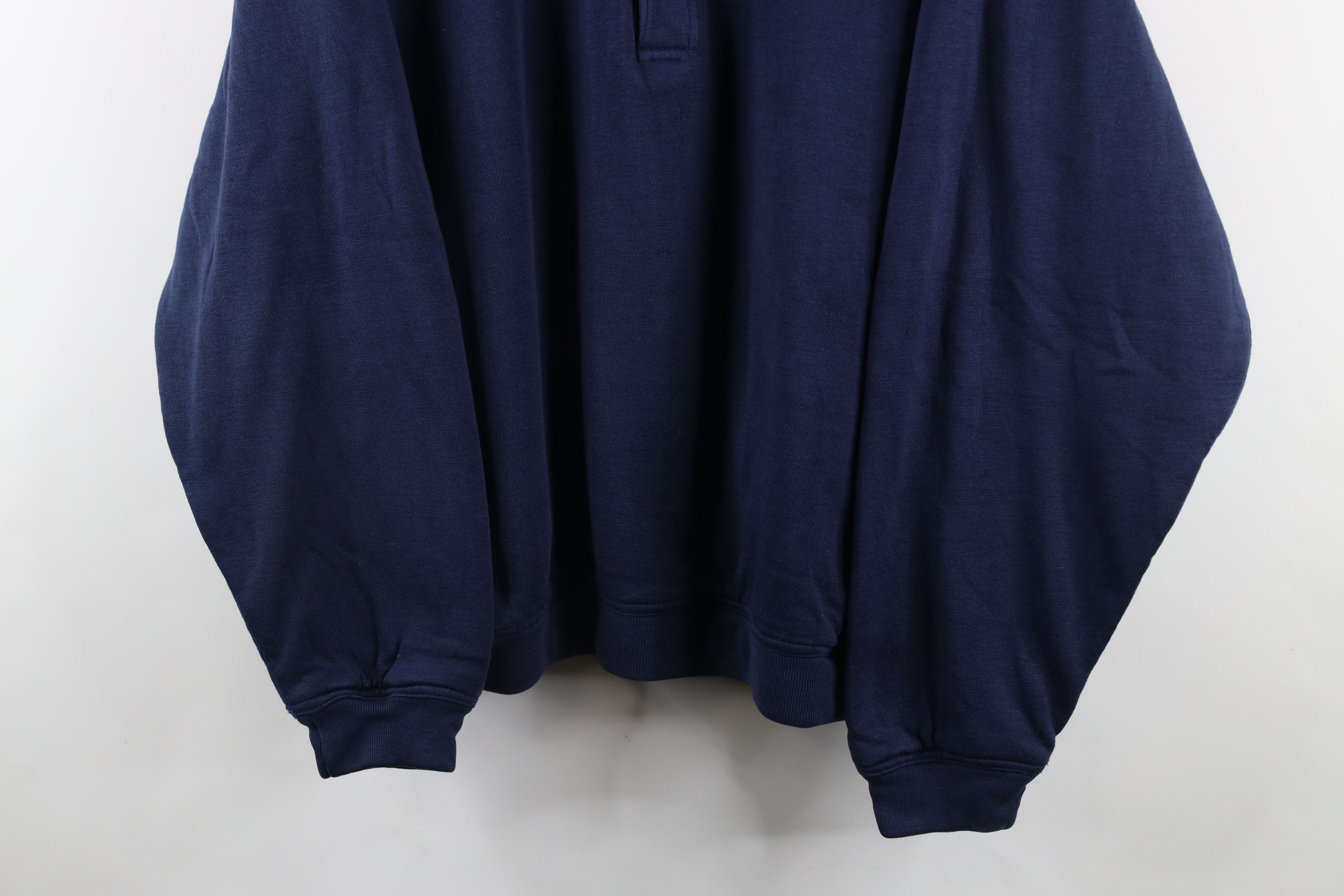 Vintage Vintage 90s Streetwear Thermal Waffle Knit Lined Sweatshirt Size US XL / EU 56 / 4 - 3 Thumbnail