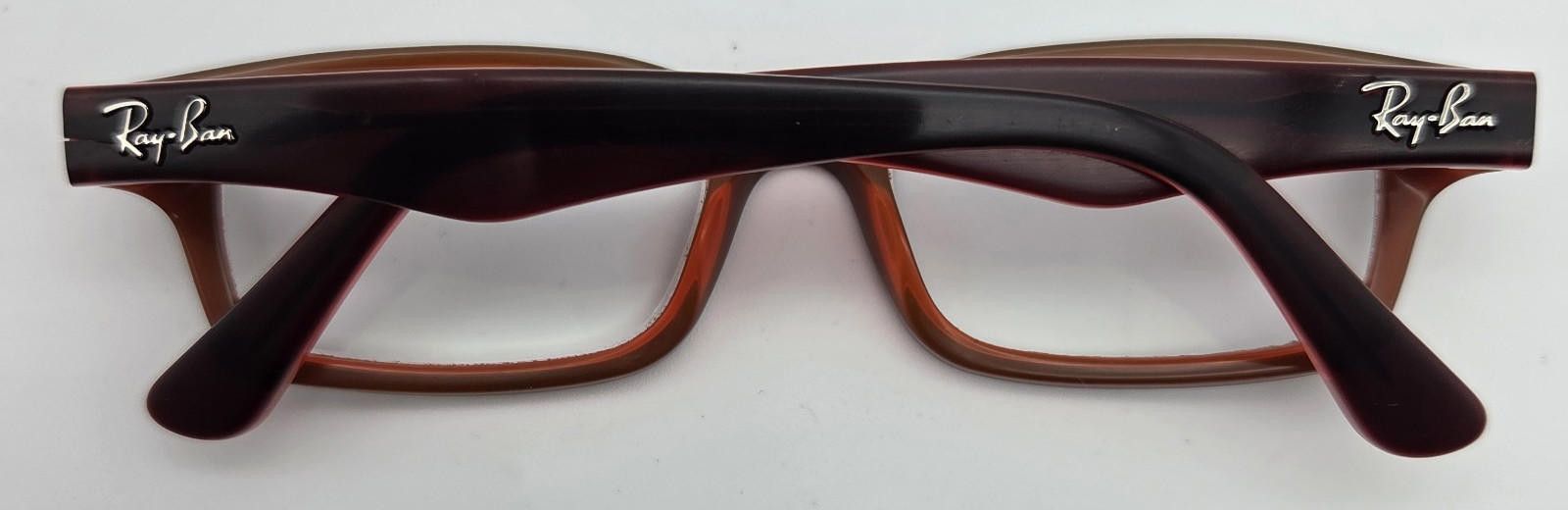 RayBan Ray Ban RB1530 3664 Youth Black & Orange FRAMES 46-16-125 Size ONE SIZE - 3 Thumbnail