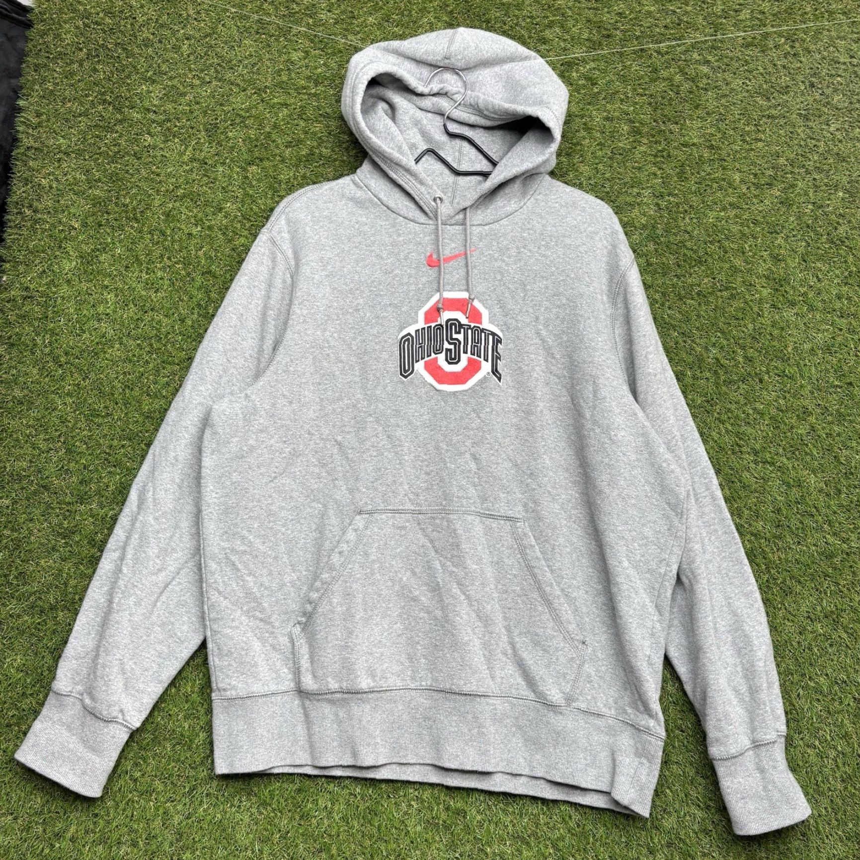 Nike Nike Hoodie Men XL Dri-FIT Check Center Ohio State Football Gray Size US XL / EU 56 / 4 - 2 Thumbnail