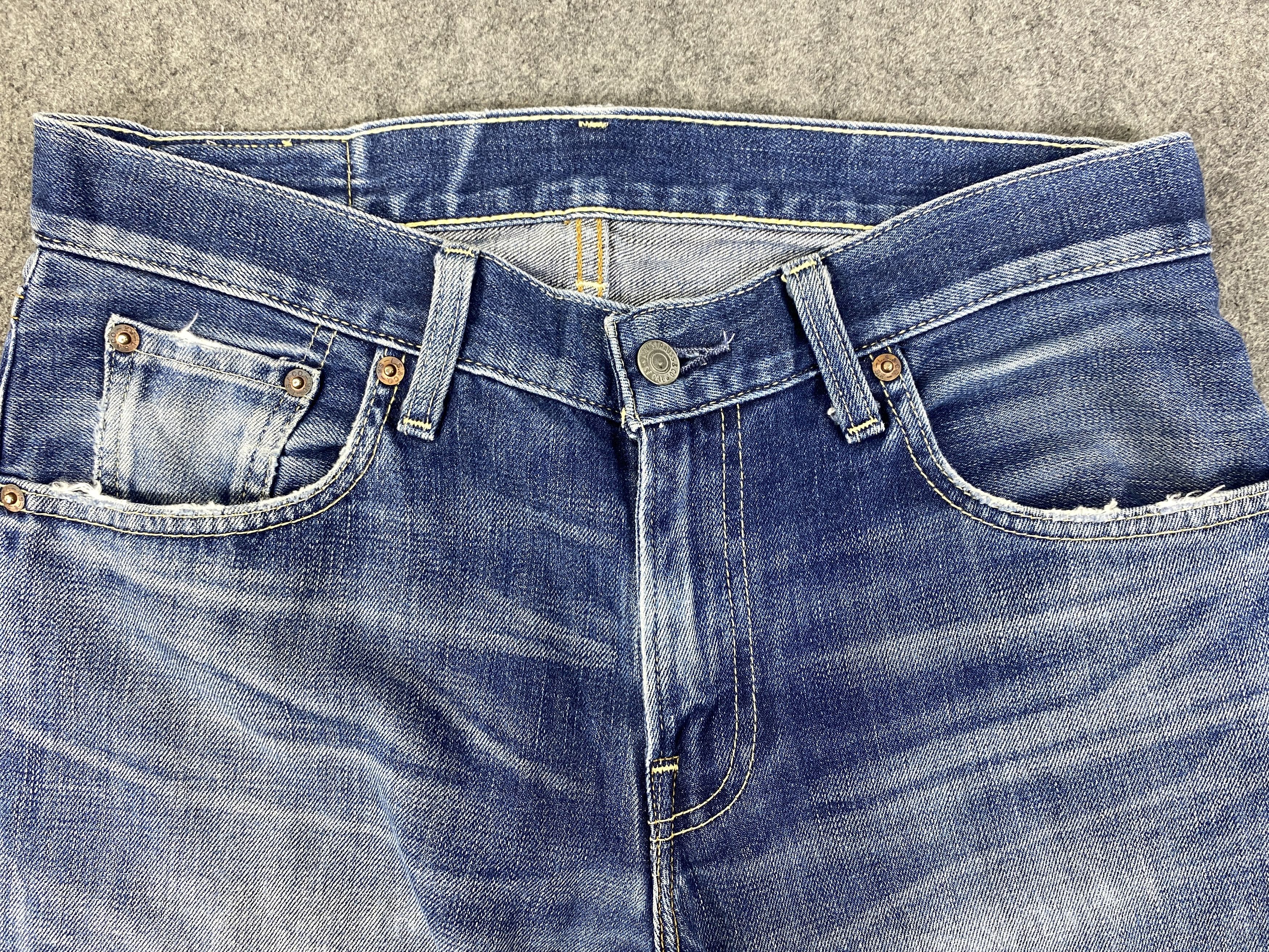 Vintage Faded Blue Vintage Levi's 502 Jeans 31x33 - JN3306 Size US 31 - 3 Thumbnail