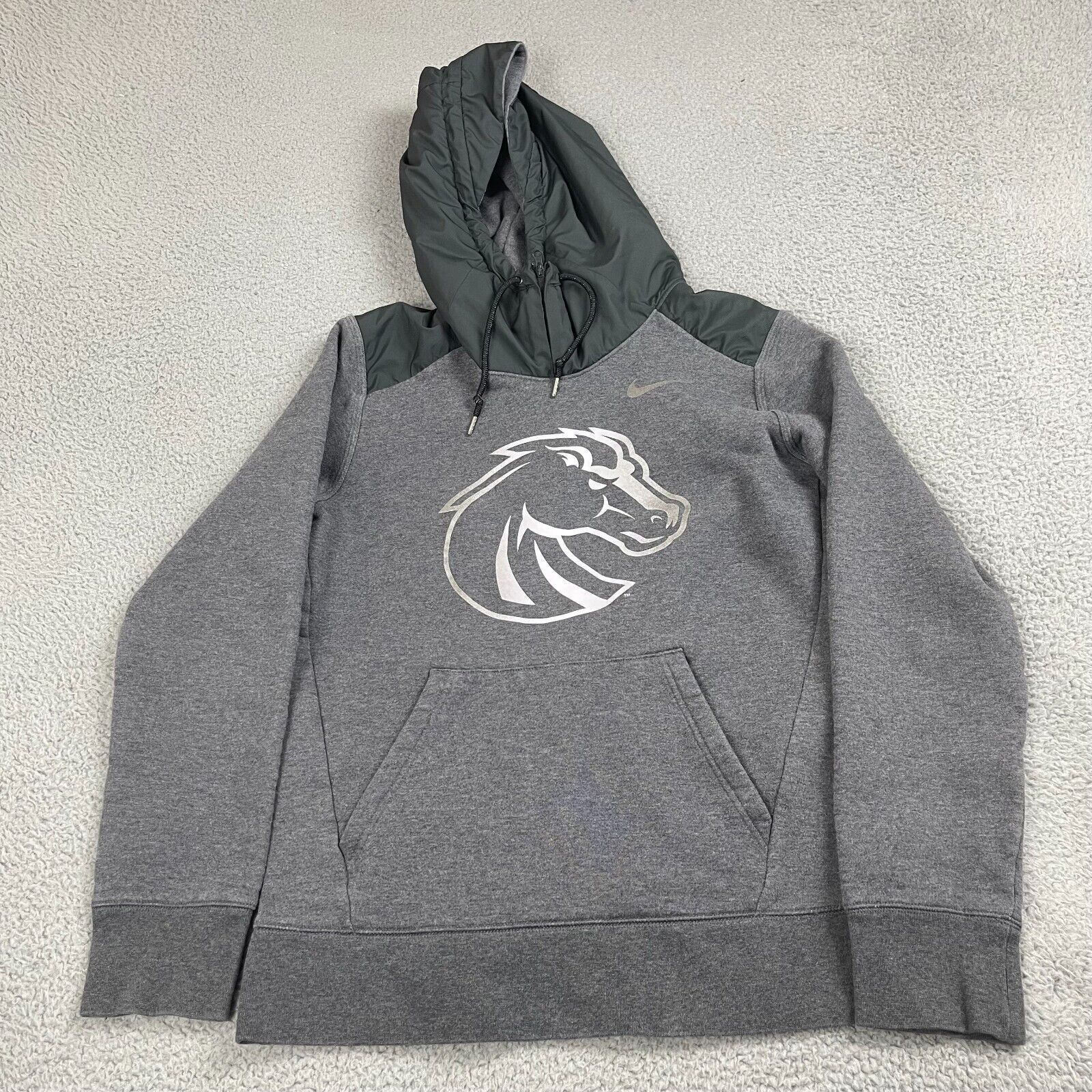 Nike Nike Boise State Broncos Pullover Hoodie Sweatshirt Size US S / EU 44-46 / 1 - 1 Thumbnail