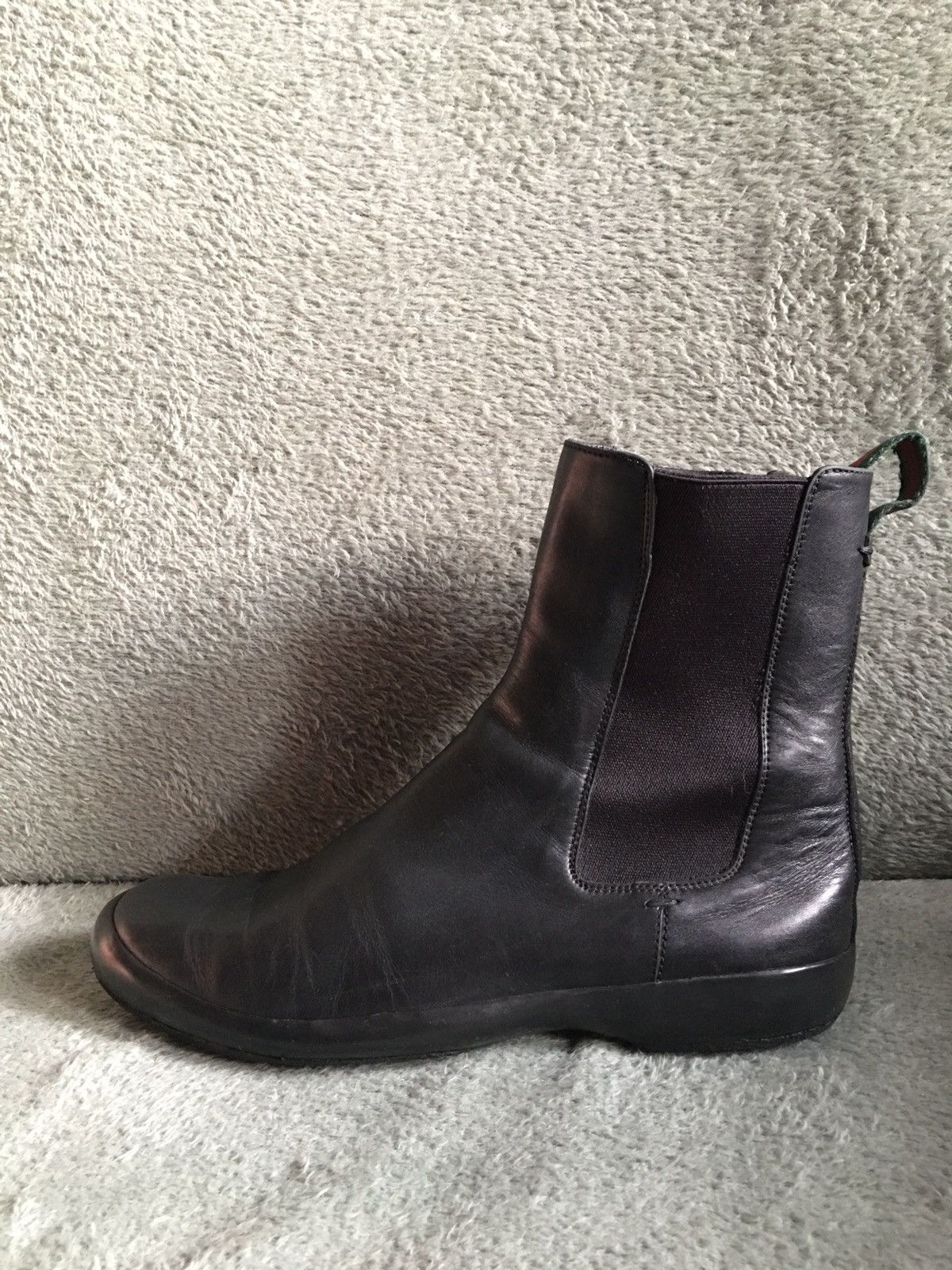 Gucci GUCCI Black Leather Chelsea Ankle Boots Size EU 37 Size US 7 / IT 37 - 7 Thumbnail