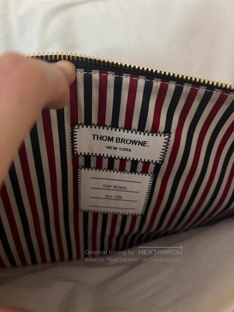 Thom Browne Thom Browne Black handbag Size ONE SIZE - 2 Thumbnail