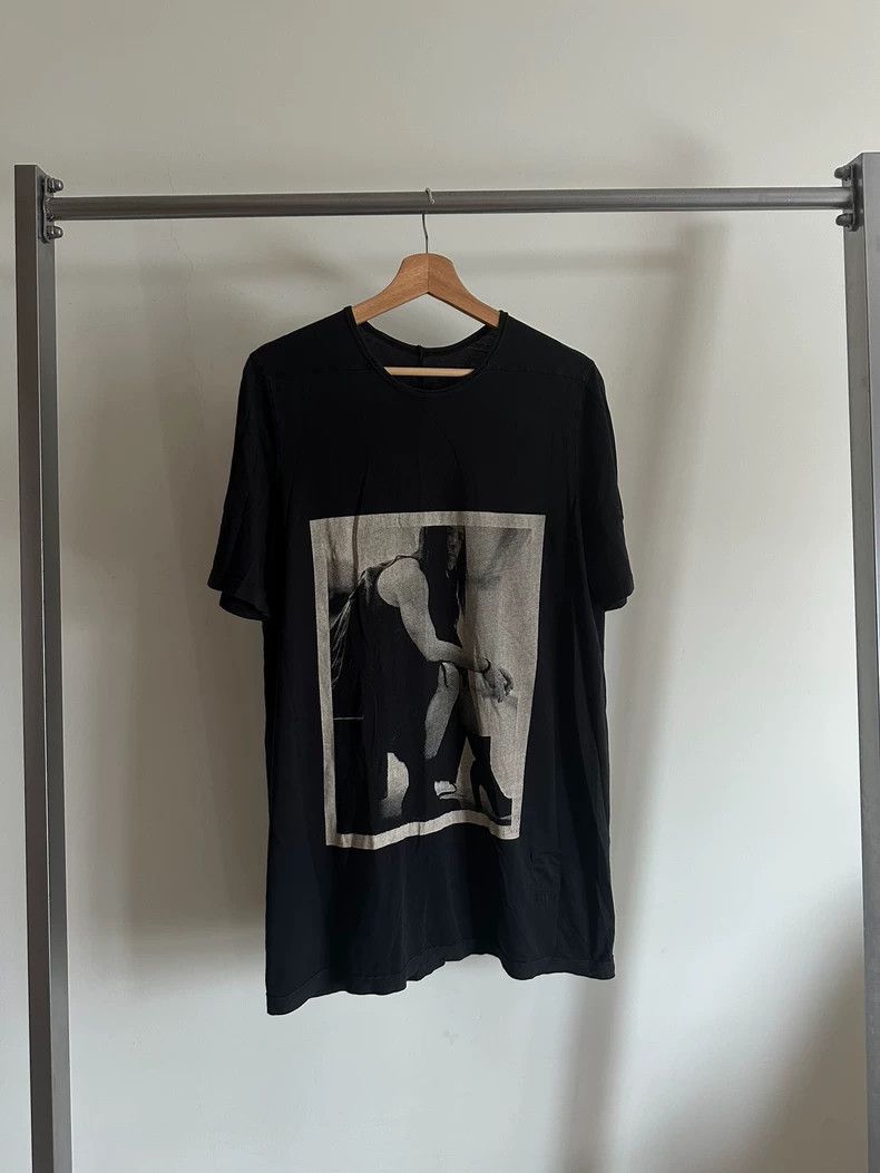 Rick Owens Rick Owens My head print short sleeve Size US L / EU 52-54 / 3 - 1 Thumbnail
