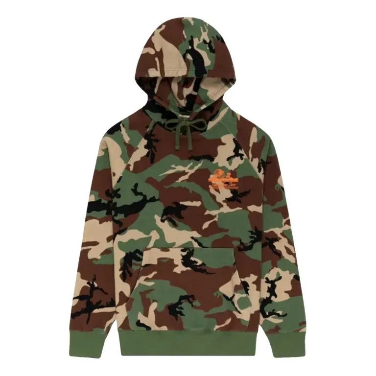 Aime Leon Dore o1mle0825 Unisphere Hoodie Woodland in Multicolor Size US M / EU 48-50 / 2 - 1 Thumbnail