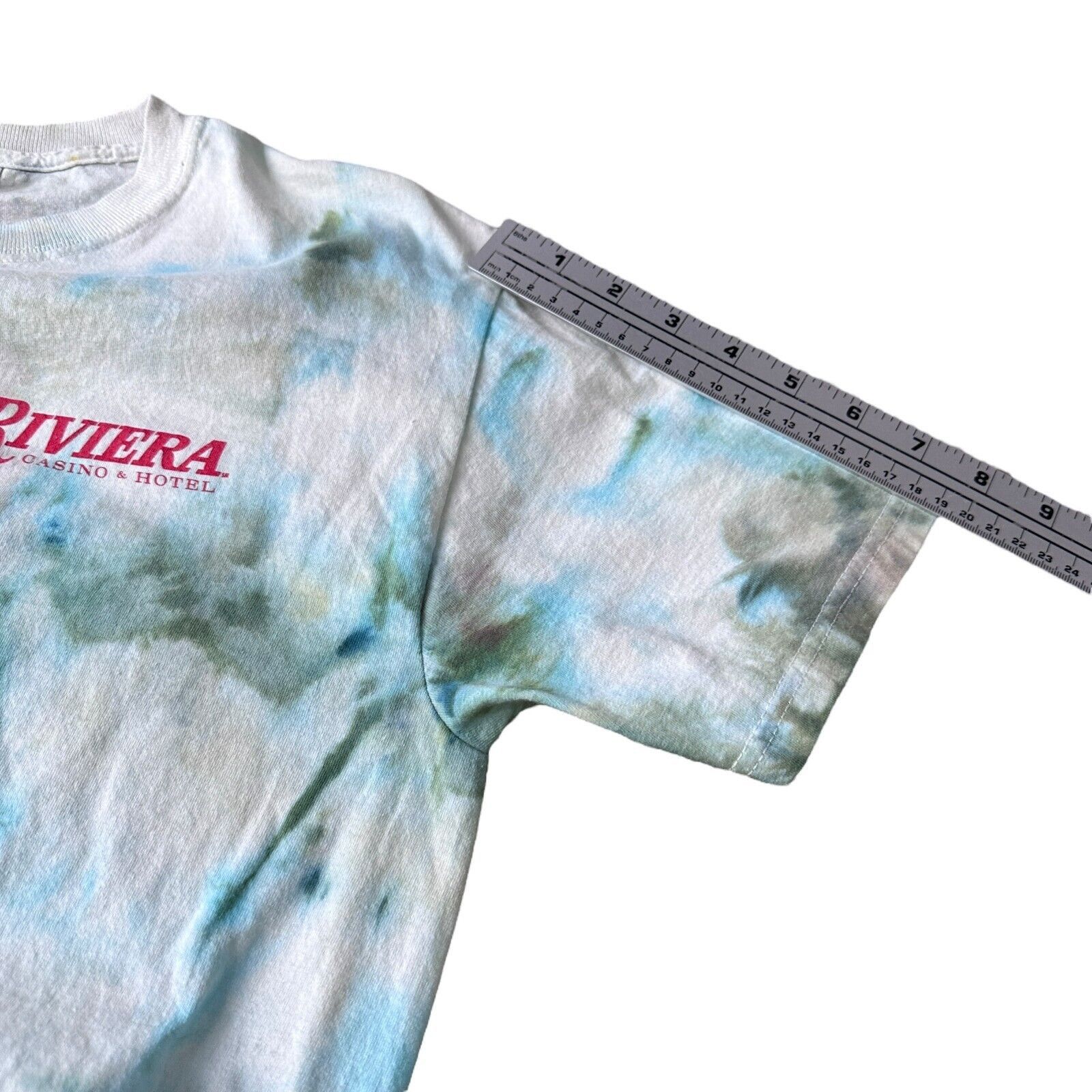 Fruit Of The Loom Riviera Casino 25th Anniversary T-Shirt Men's M Tie Dye Y2K Size US M / EU 48-50 / 2 - 9 Thumbnail
