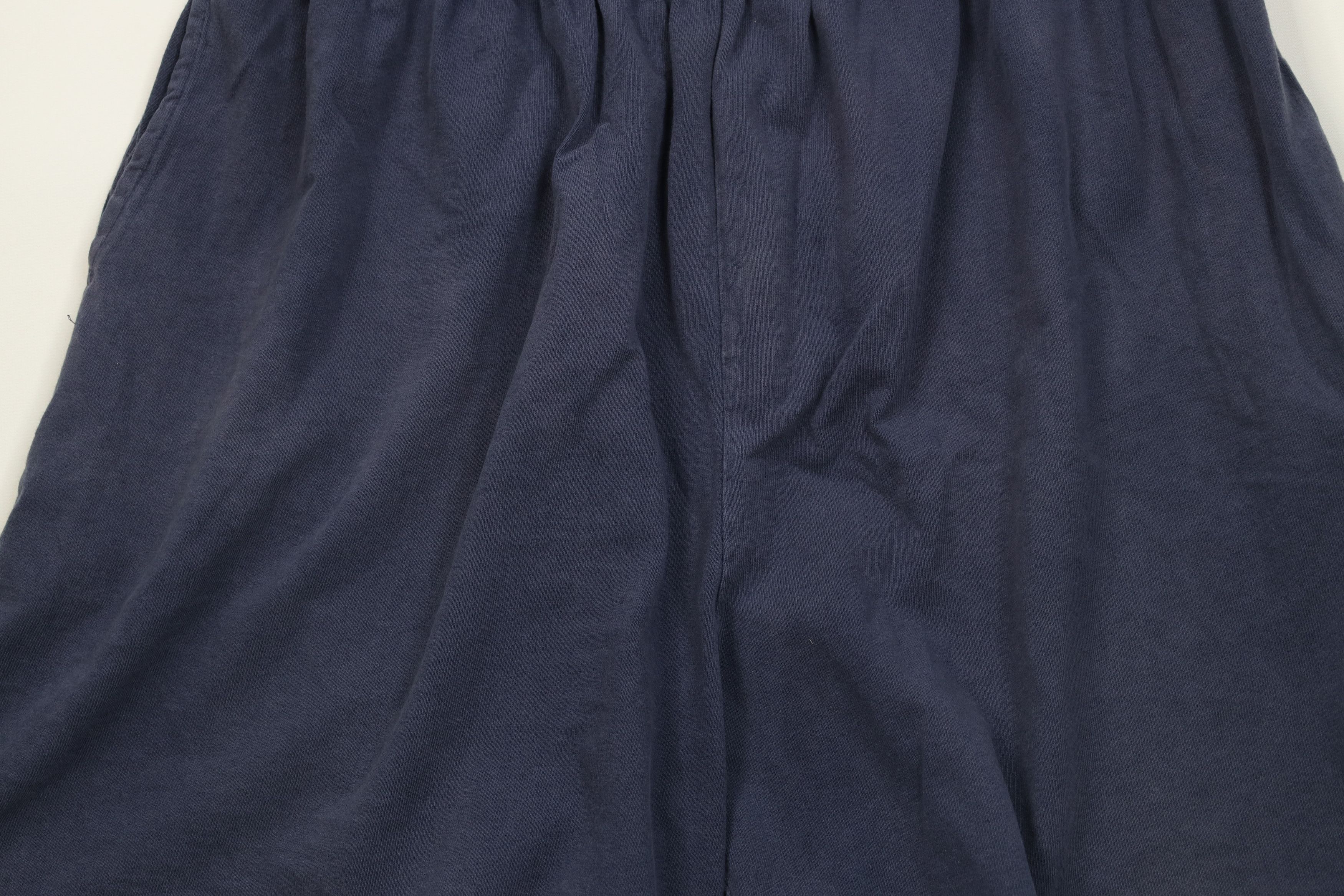 Vintage Vintage 90s Y2K Streetwear Blank Above Knee Dad Shorts Blue Size US 34 / EU 50 - 3 Thumbnail