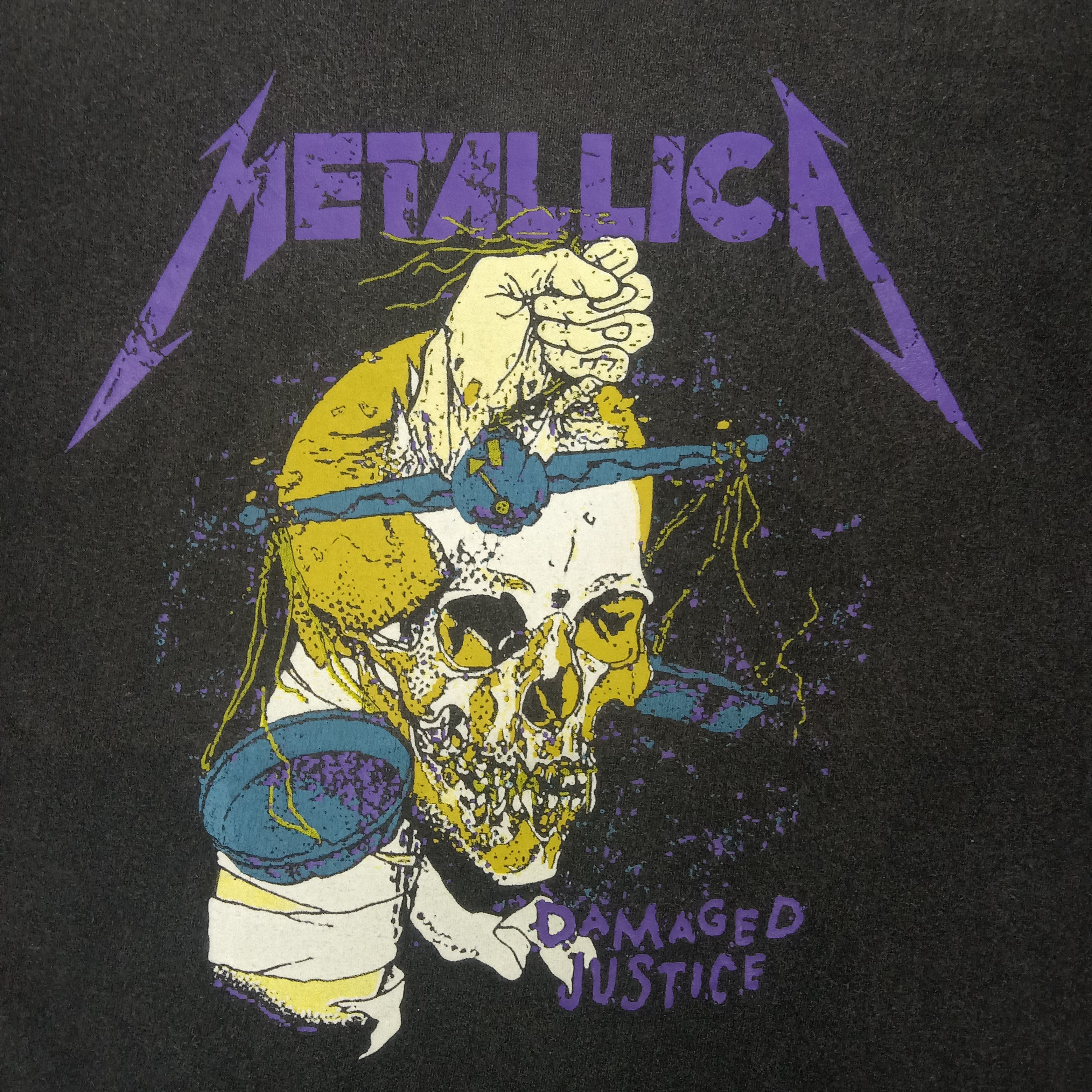Band Tees × Metallica × Vintage Metallica American Heavy Metal Band Tshirt Size US L / EU 52-54 / 3 - 2 Thumbnail