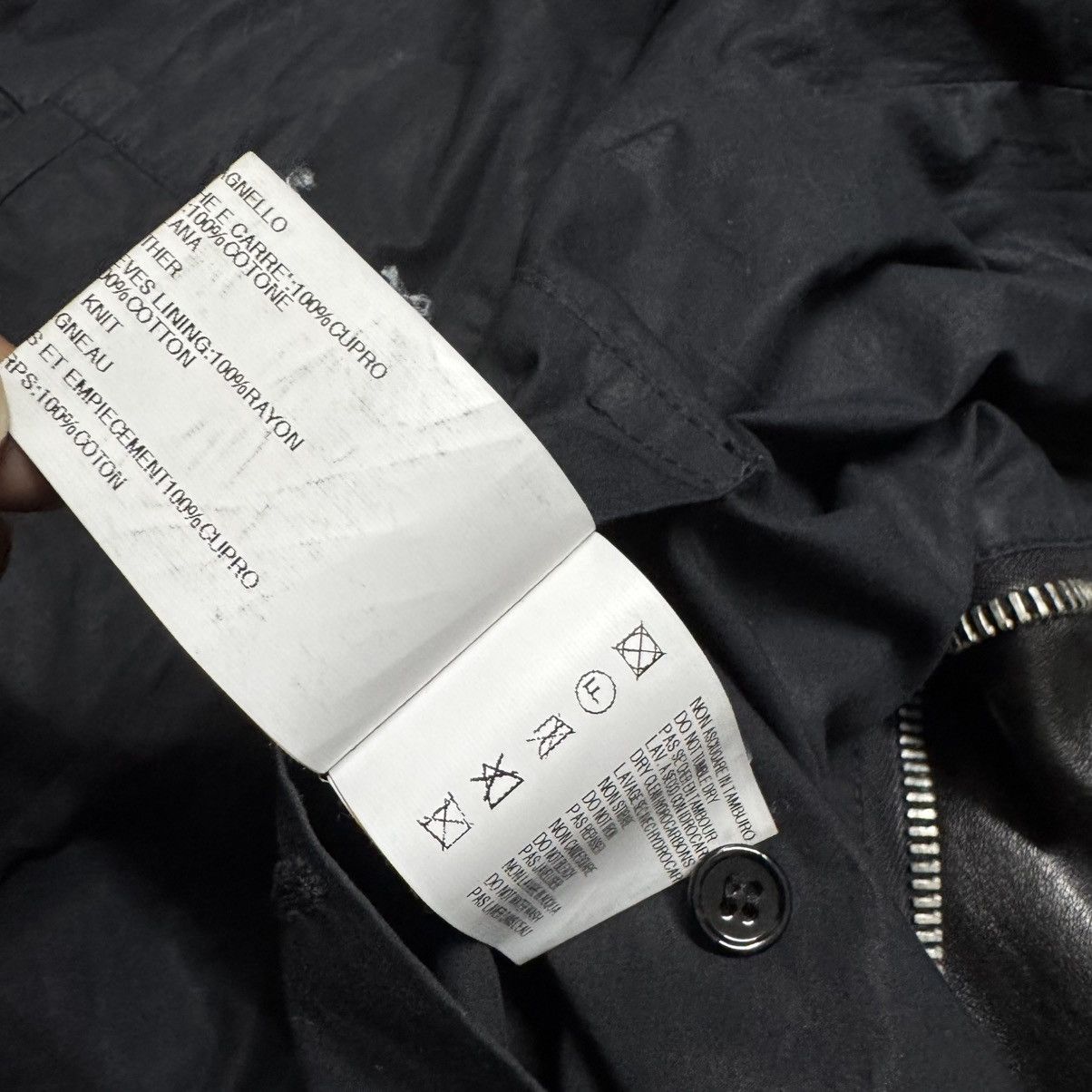 Rick Owens FW2012 'Mountain Fall' Rick Owens Leather Jacket Cropped Size M / US 6-8 / IT 42-44 - 21 Thumbnail