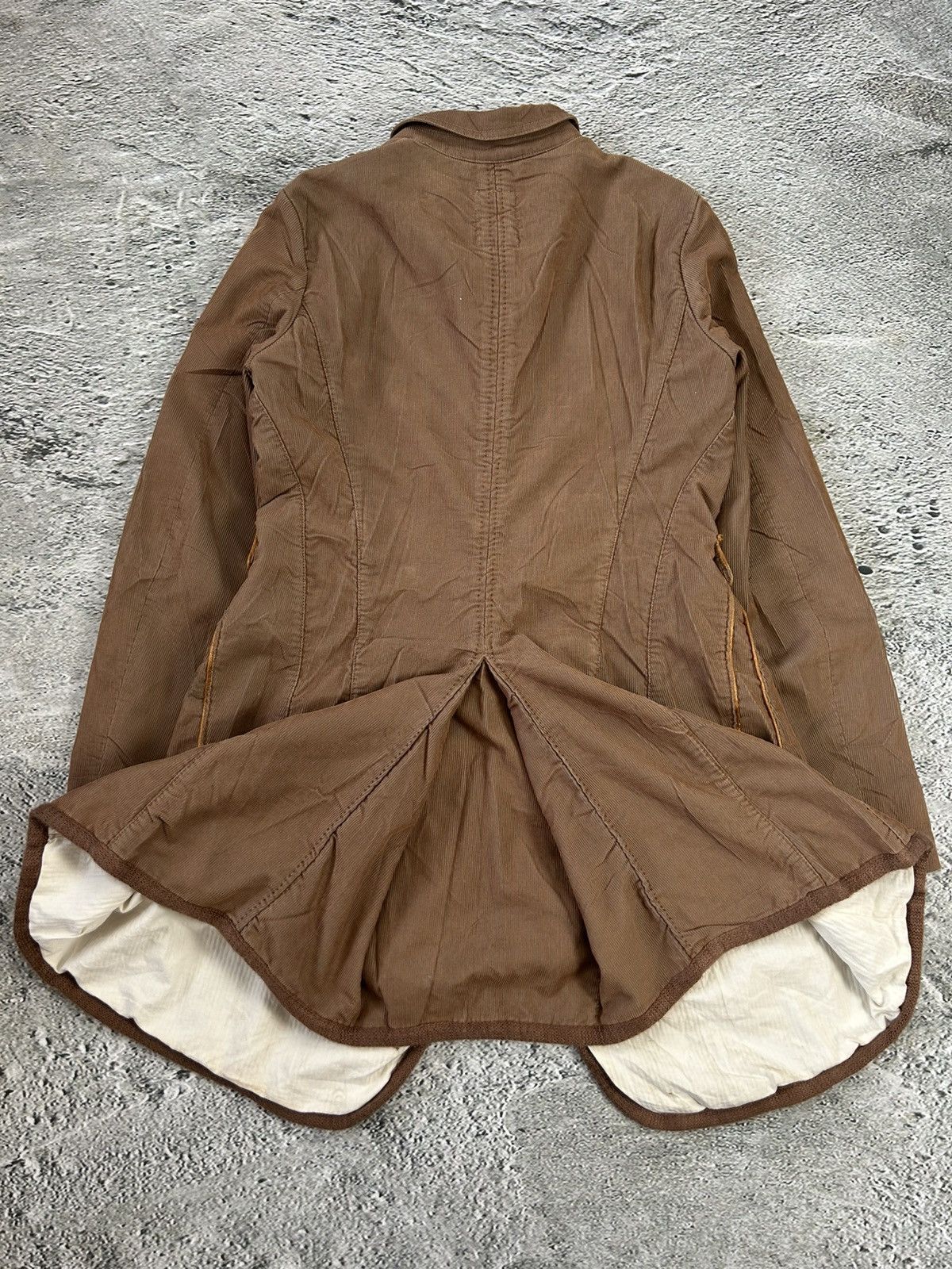 Marithe + Francois Girbaud Marithe Francois Girbaud Vintage coat brown corduroy Size M / US 6-8 / IT 42-44 - 6 Thumbnail
