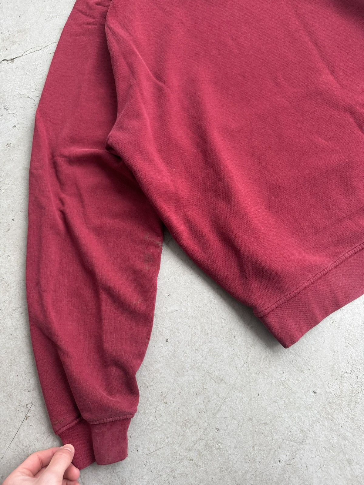 Nike Y2K Nike Left Chest Distressed Hoodie Size US L / EU 52-54 / 3 - 7 Thumbnail