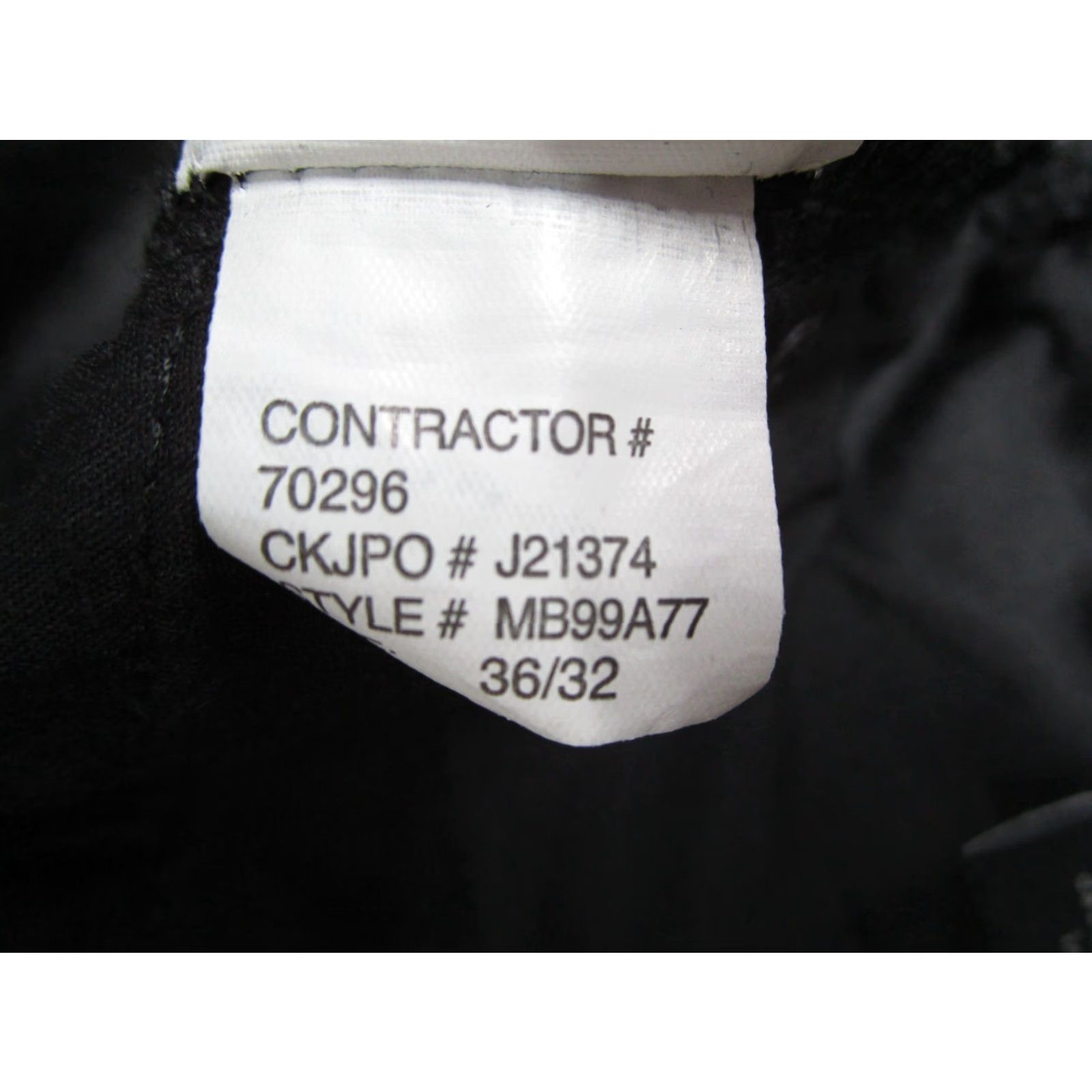 Calvin Klein Calvin Klein Jeans Mens 36 Black Skinny Straight Denim Y2K MB99A77 33x32 Size US 36 / EU 52 - 5 Thumbnail