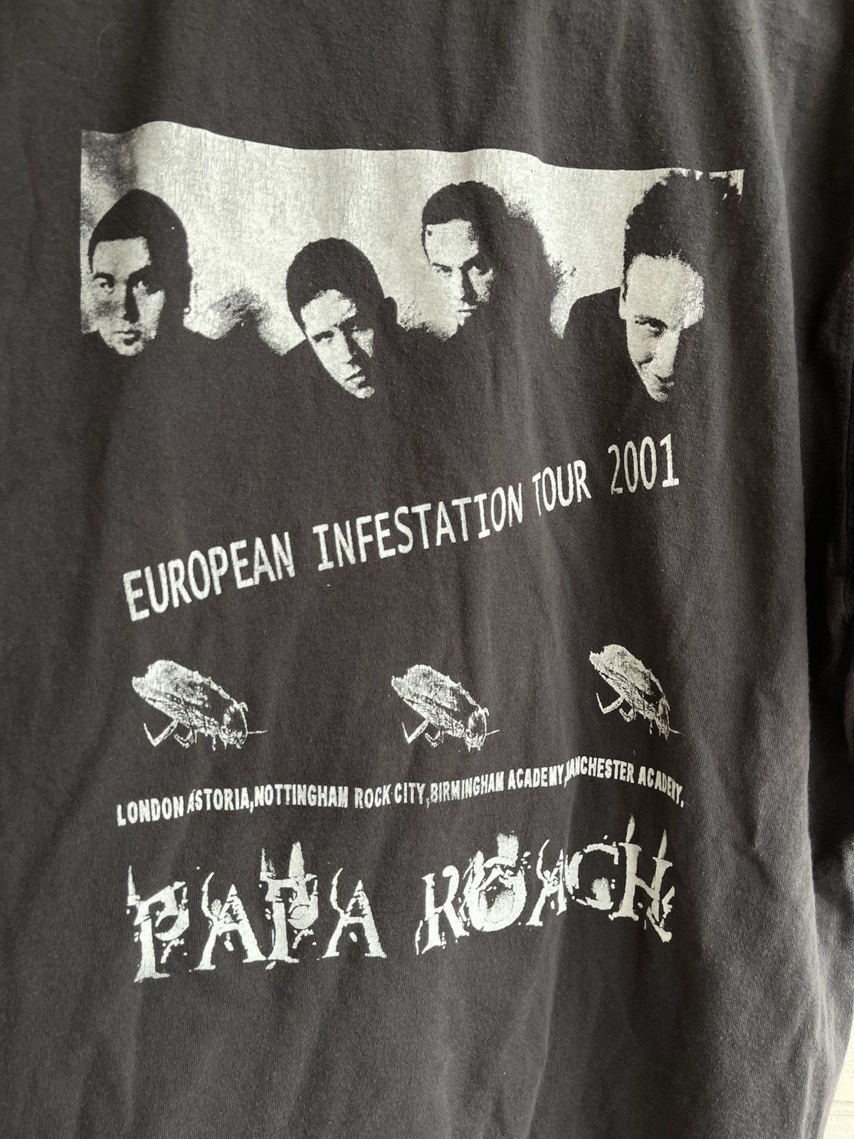 Band Tees × Vintage Vintage 2001 Papa roach Infest Shirt Metal Rock Band Tee Size US L / EU 52-54 / 3 - 4 Thumbnail