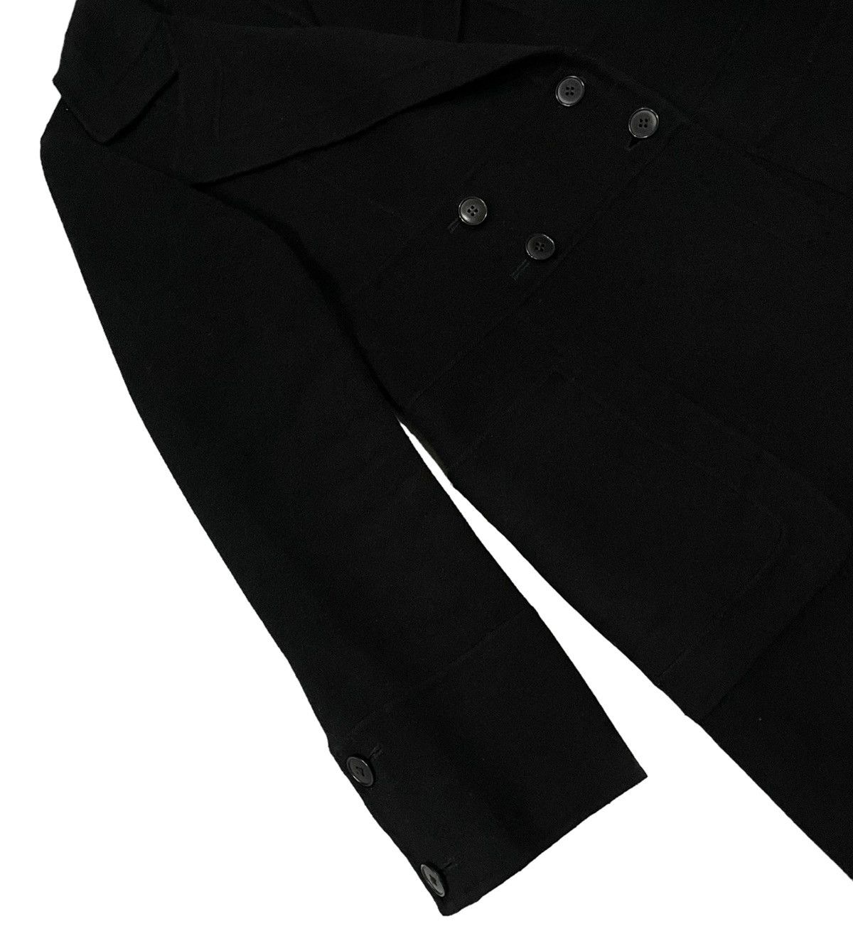 DKNY Vintage Donna Karan New York DKNY Wool Long Coat Jacket Size S / US 4 / IT 40 - 7 Thumbnail