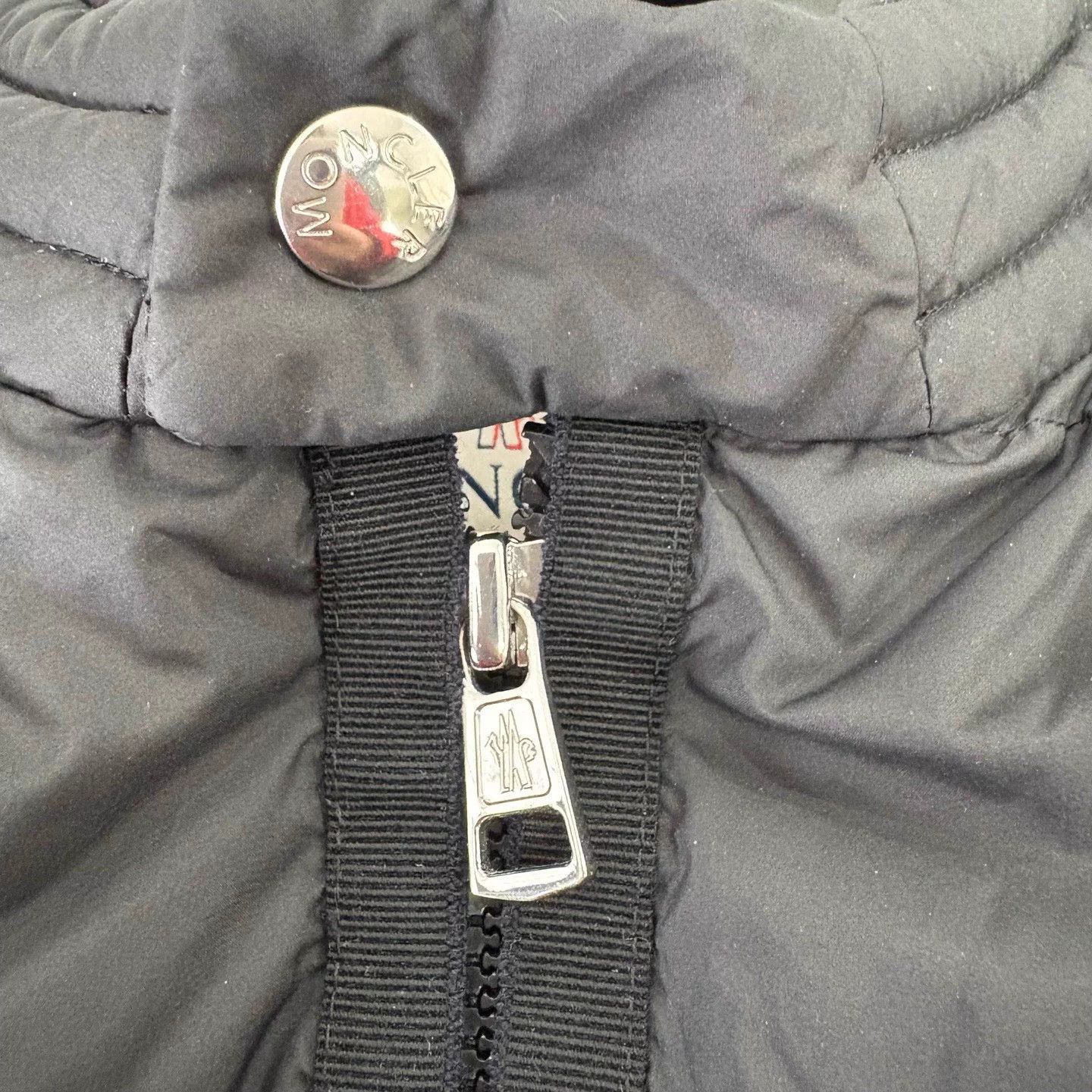 Moncler Men's Moncler 24FW Biker Souillet Black Mid-Down Jacket 5 Size US XXL / EU 58 / 5 - 5 Thumbnail