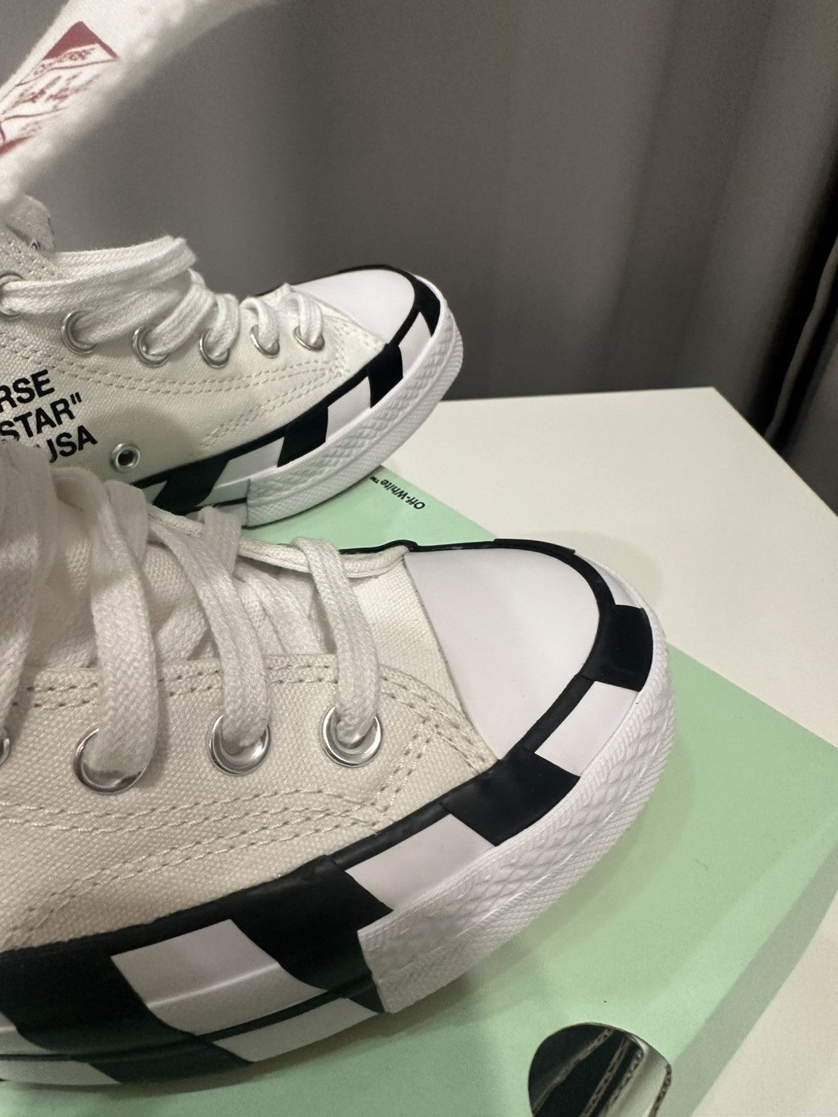 Converse × Off-White Converse x Off white Size US 6.5 / EU 39-40 - 4 Thumbnail