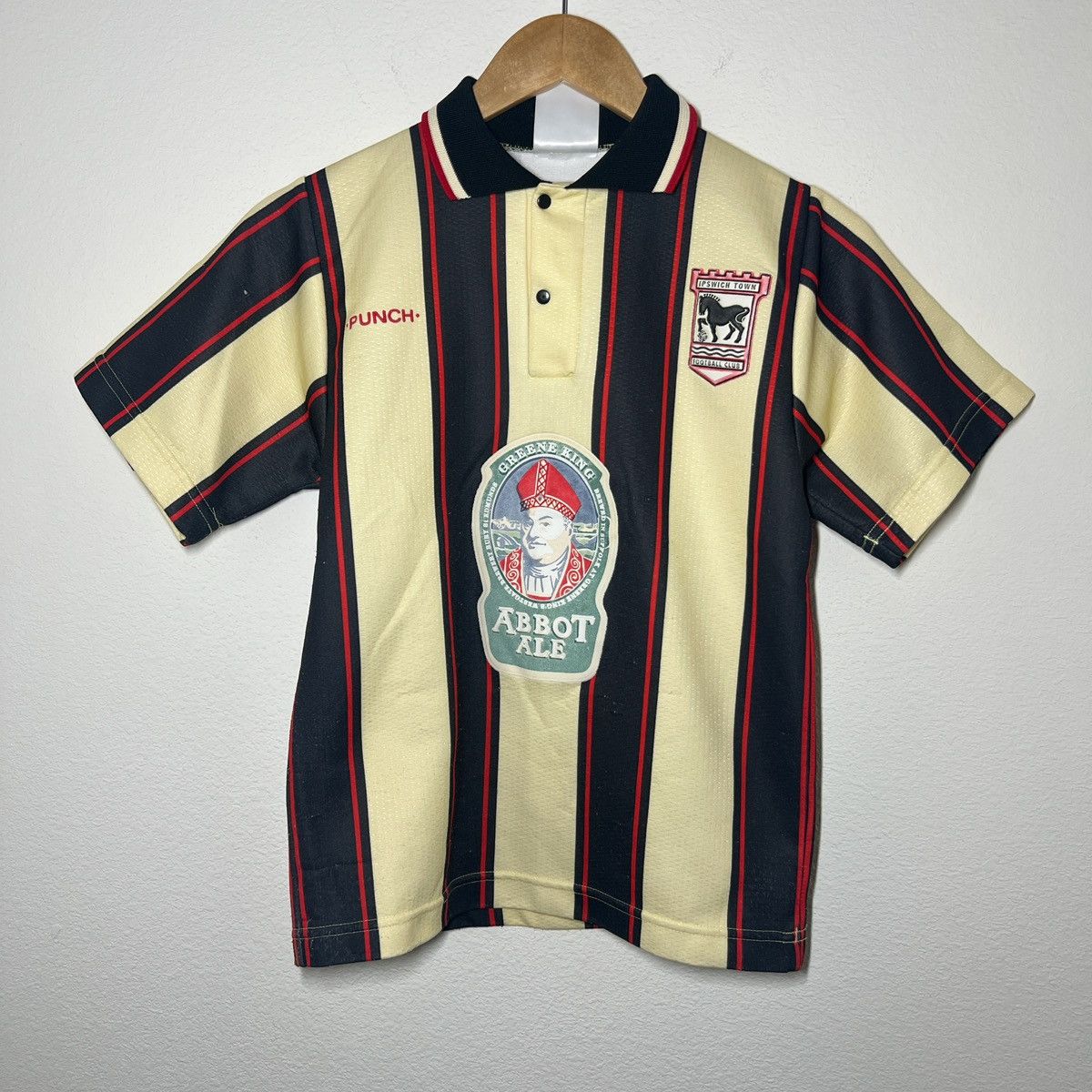 Vintage Ipswich Town 1997-1998 Away Jersey | Vintage Soccer Size US XXS / EU 40 - 1 Thumbnail