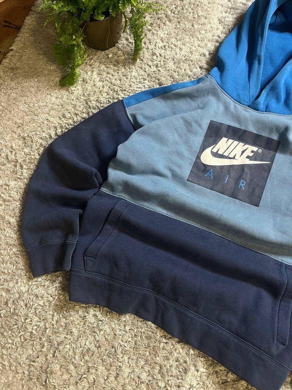 Nike × Vintage Vintage 00s Nike Hoodie Rare Big Logo Swoosh Size US S / EU 44-46 / 1 - 4 Thumbnail