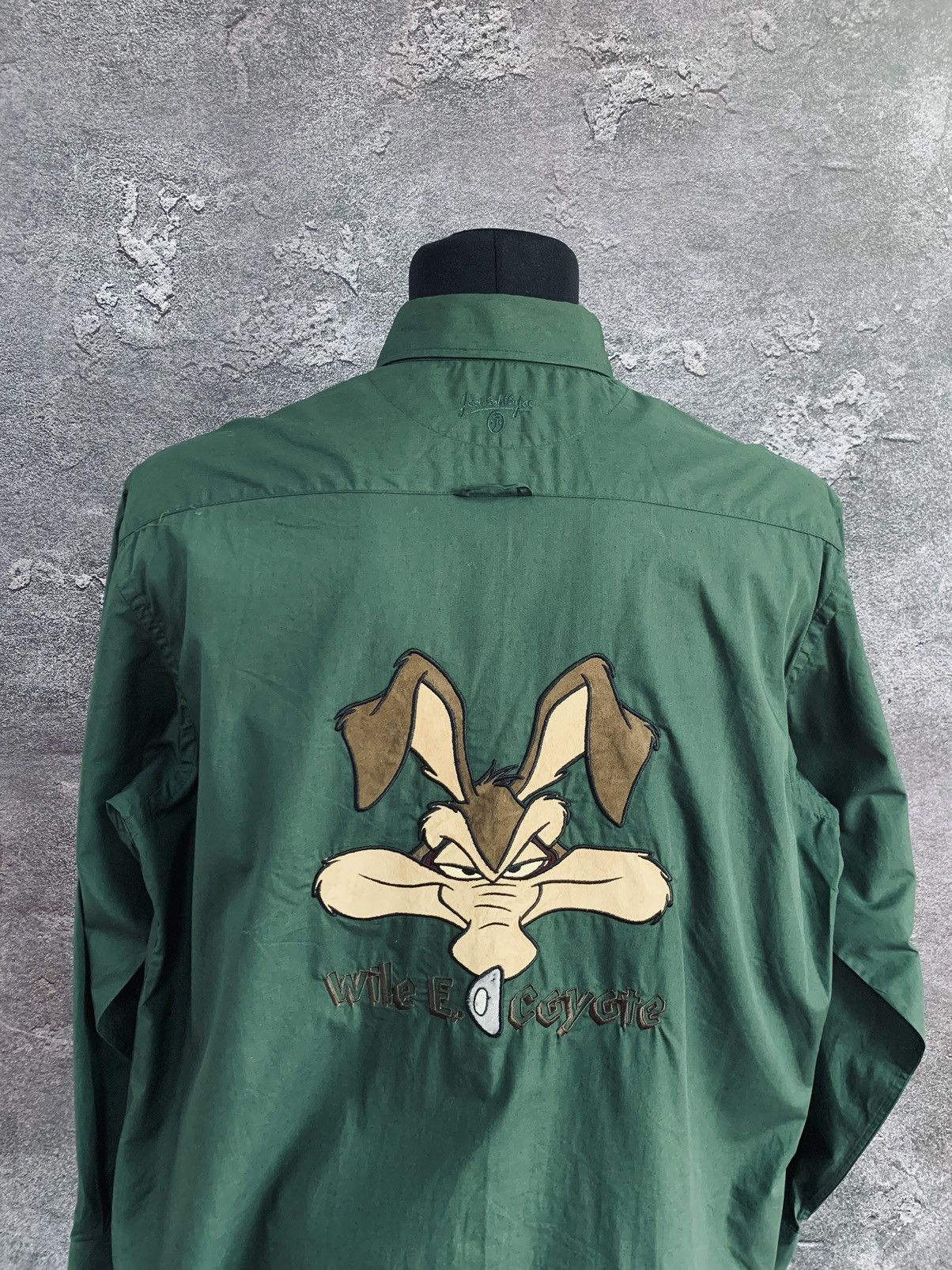 Jean Charles De Castelbajac × Warner Bros Rare JC de Castelbajac Looney Tunes 1996 Wile E.Coyote Shirt Size US XXL / EU 58 / 5 - 4 Thumbnail