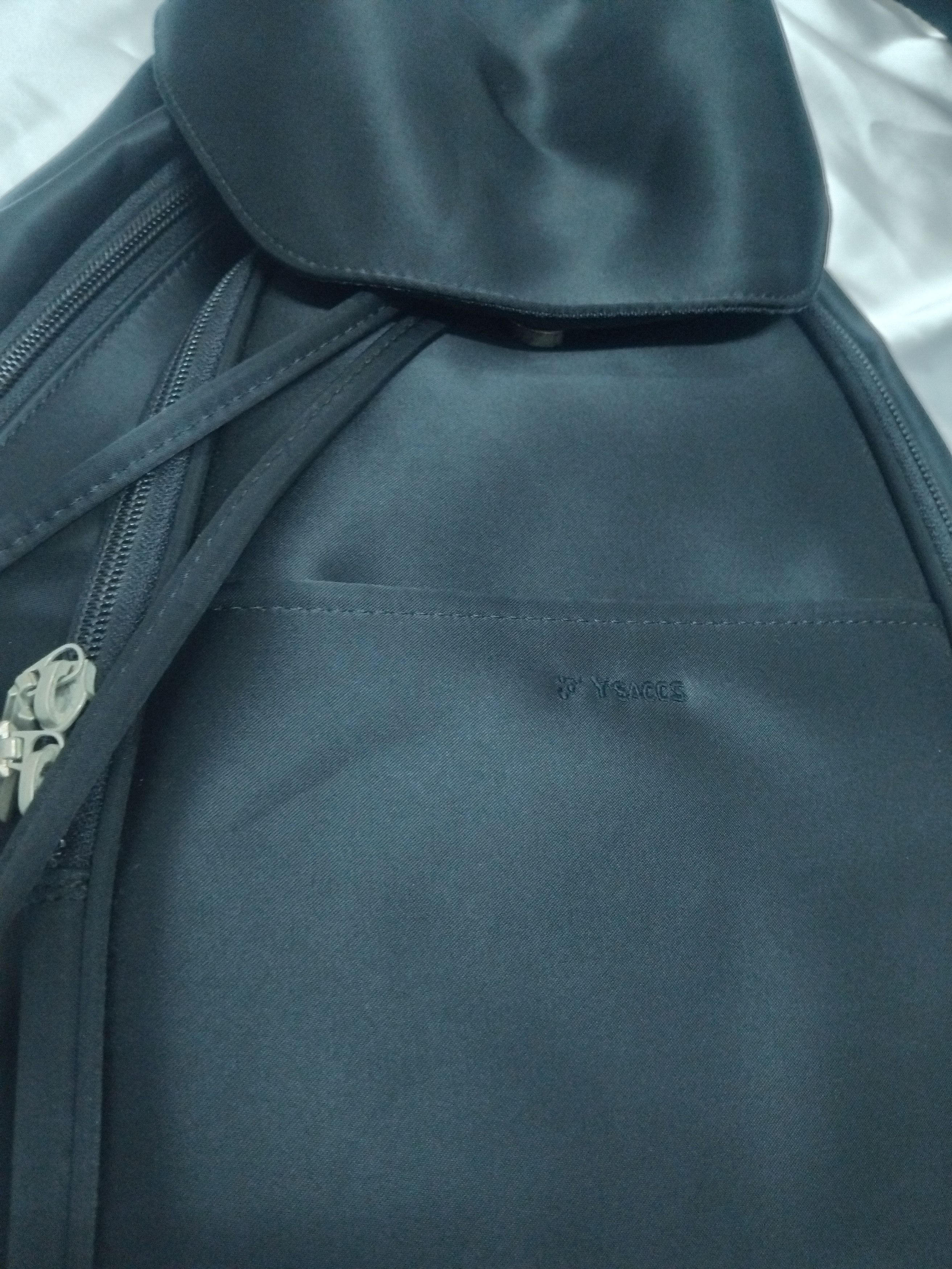 Yohji Yamamoto Ysaccs Yohji Yamamoto Japanese brand black colour bag Size ONE SIZE - 2 Thumbnail