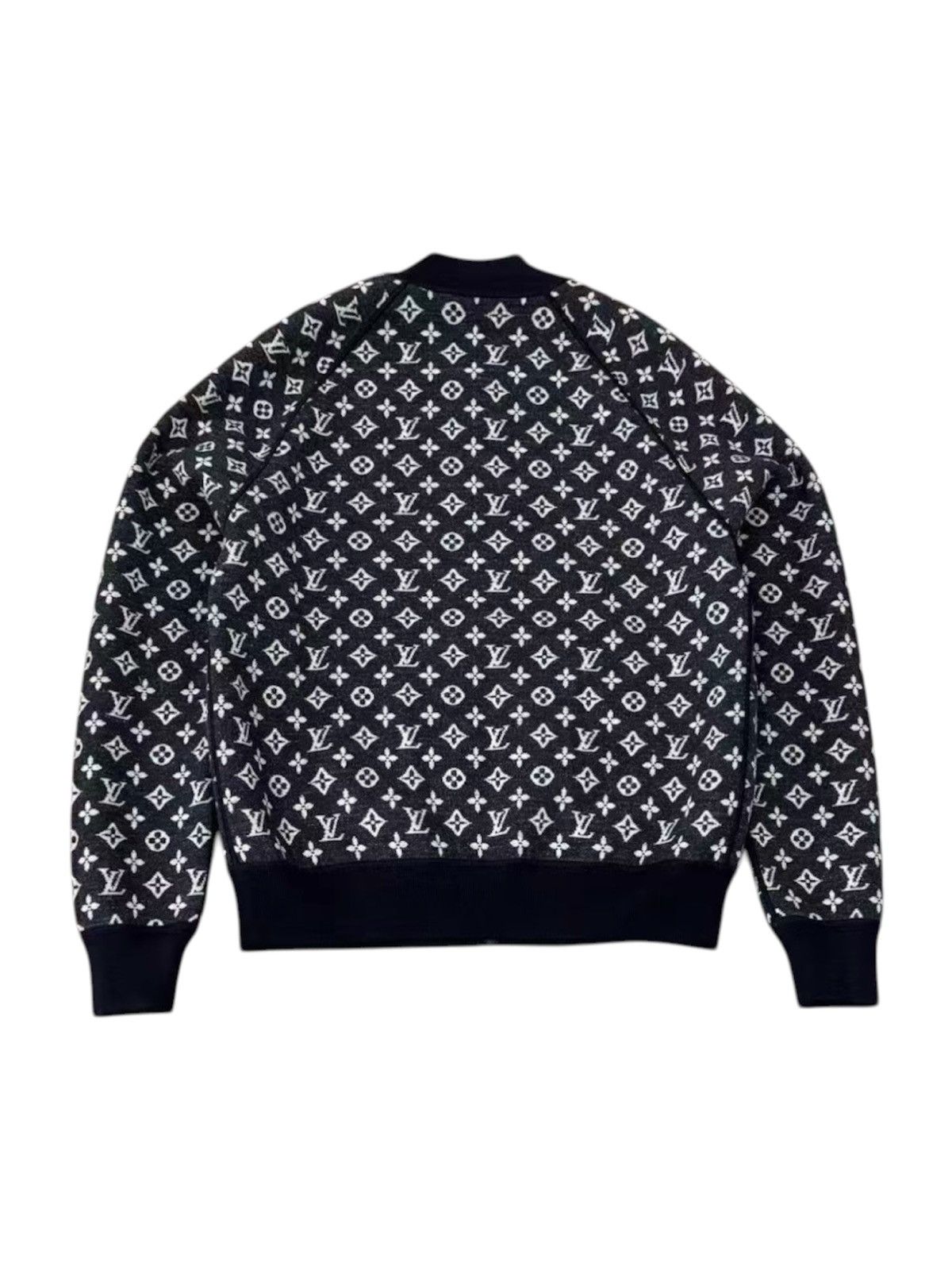 Louis Vuitton Louis Vuitton L Reversible Monogram Bomber Wool Jacket Size US L / EU 52-54 / 3 - 2 Thumbnail