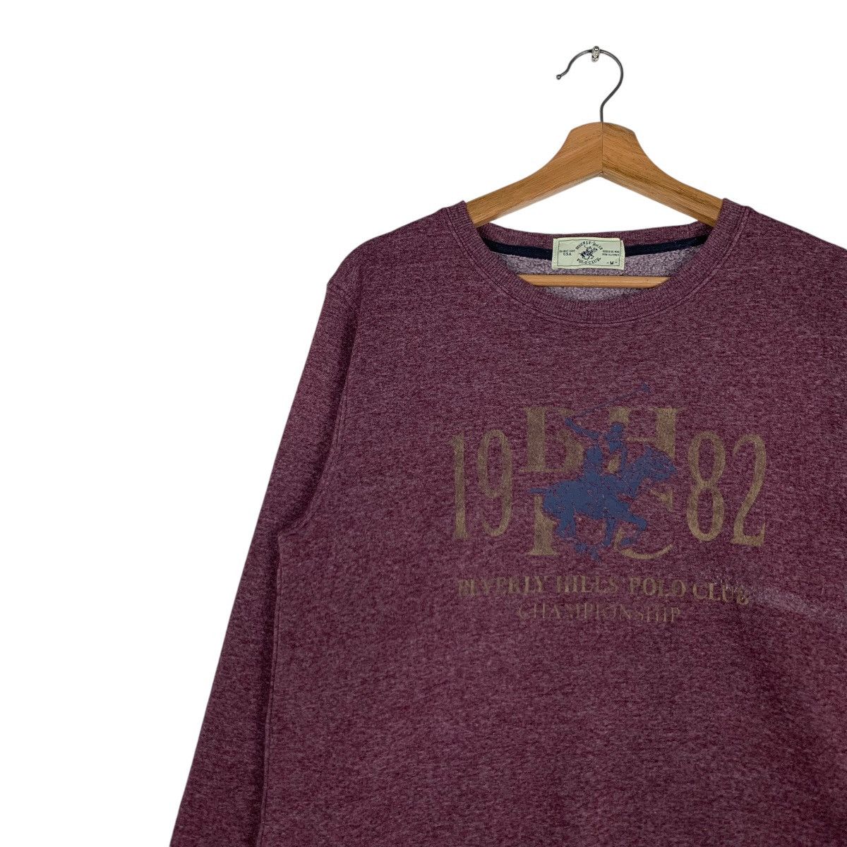 Beverly Hills Polo Club Berverly Hills Polo Club Big Logo Sweatshirt #1339-C60 Size US M / EU 48-50 / 2 - 6 Thumbnail