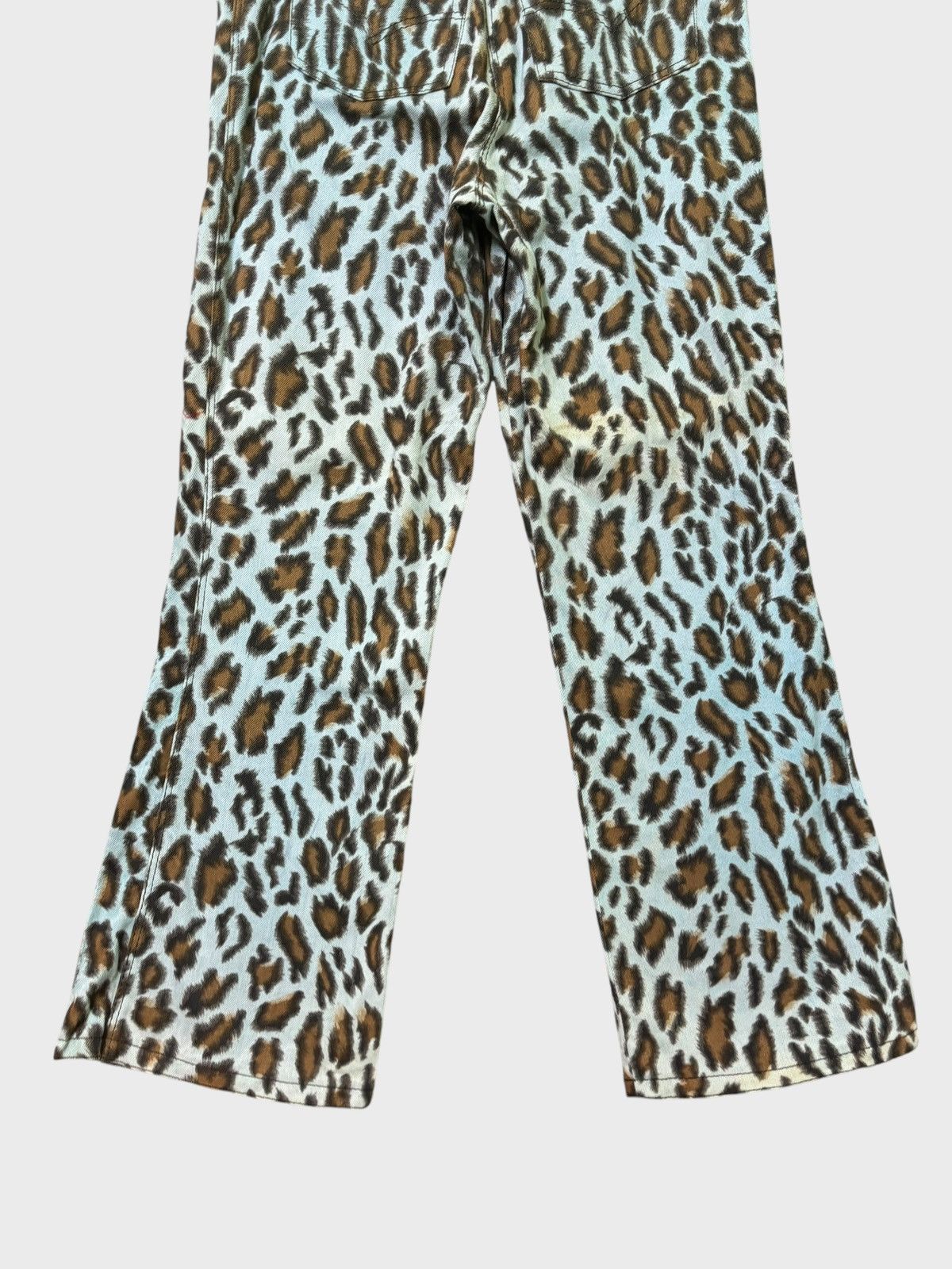 Hysteric Glamour MODAGOJI LEOPARD OVERPRINT FULLPRINTED DENIM Size 25" / US 0 / IT 36 - 12 Thumbnail