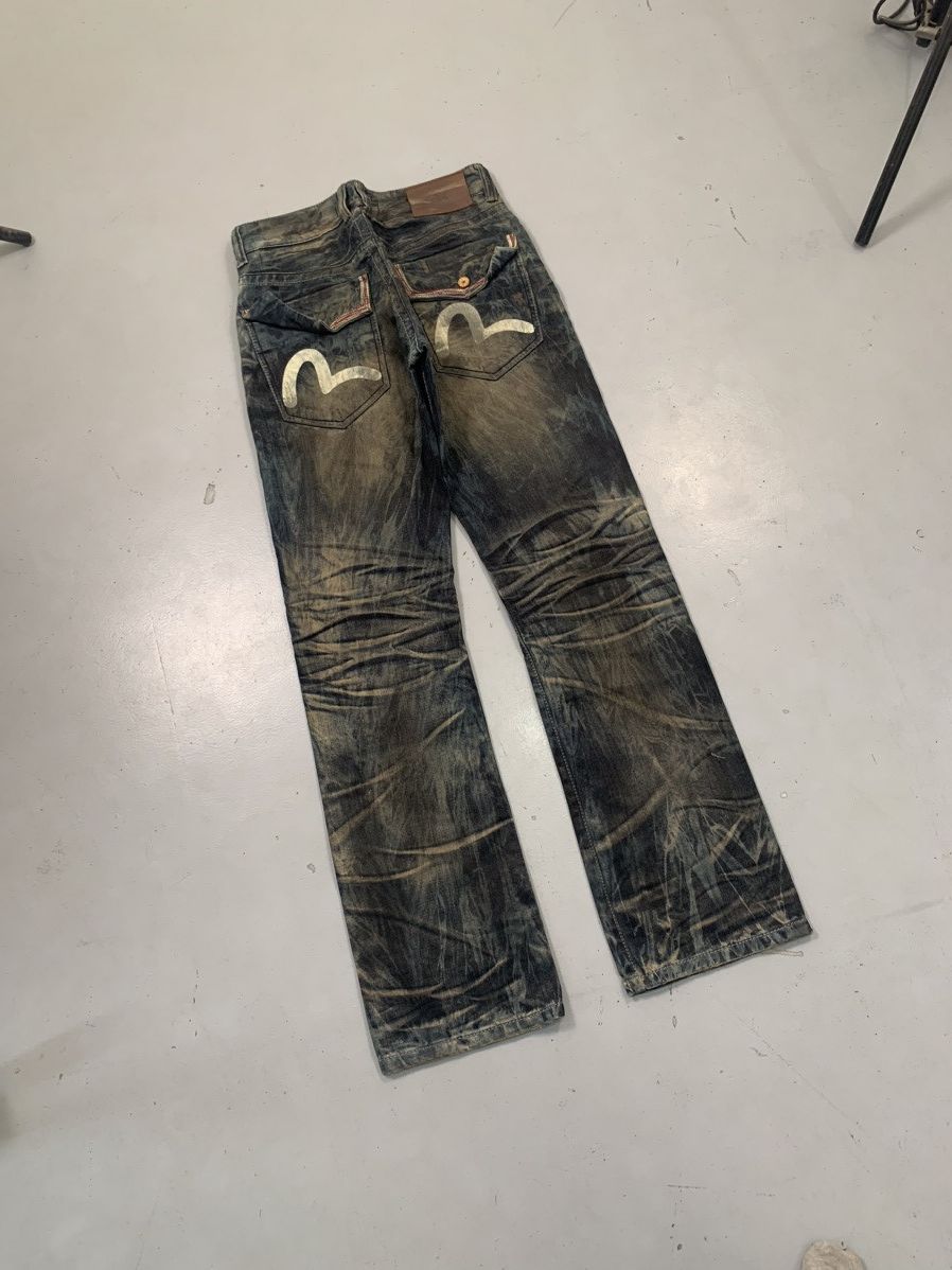 Japanese Brand Vintage Evisu inspired seagull denim Size US 30 / EU 46 - 1 Thumbnail