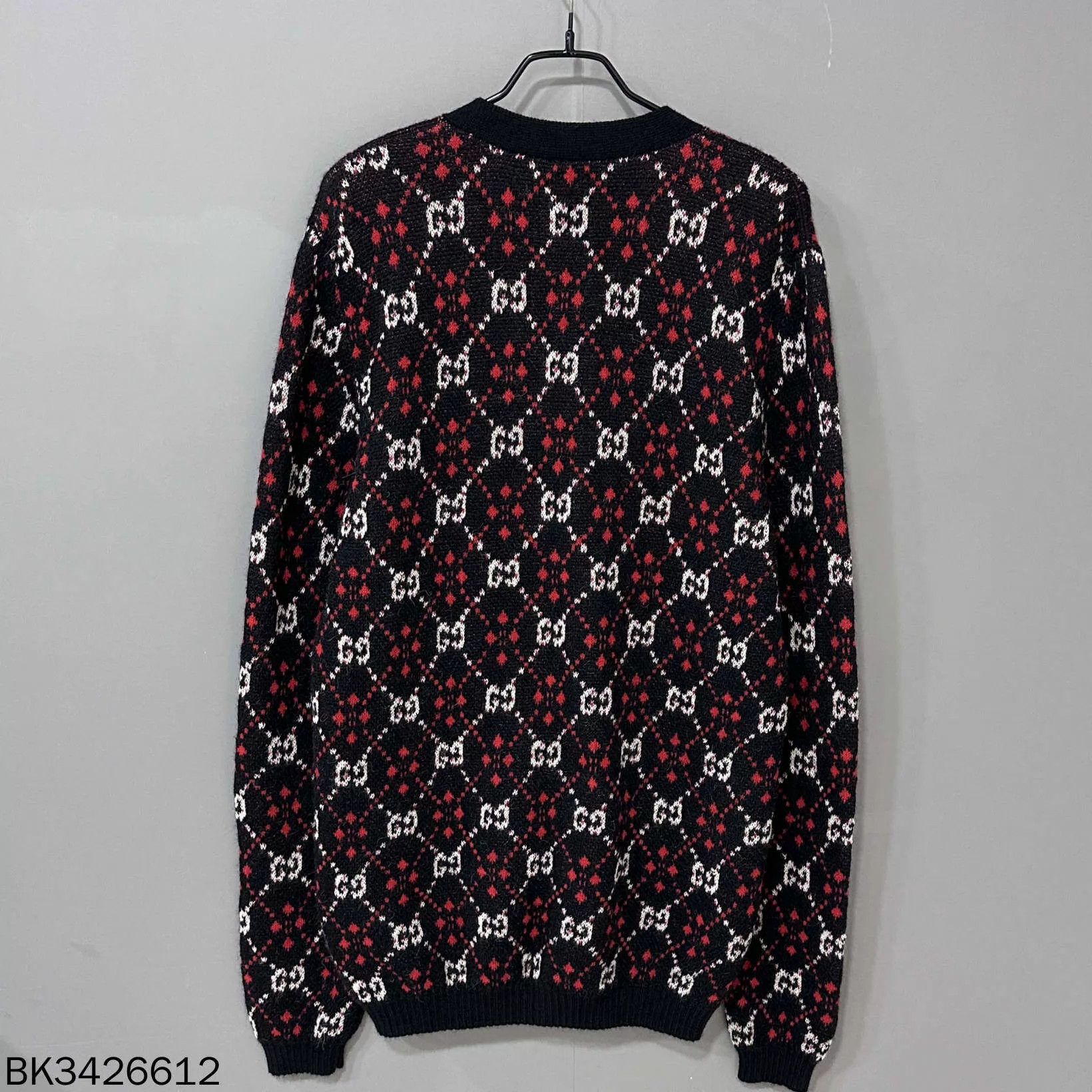 Gucci GUCCI GG Monogram All-Over Knit Cardigan L Size US L / EU 52-54 / 3 - 3 Thumbnail