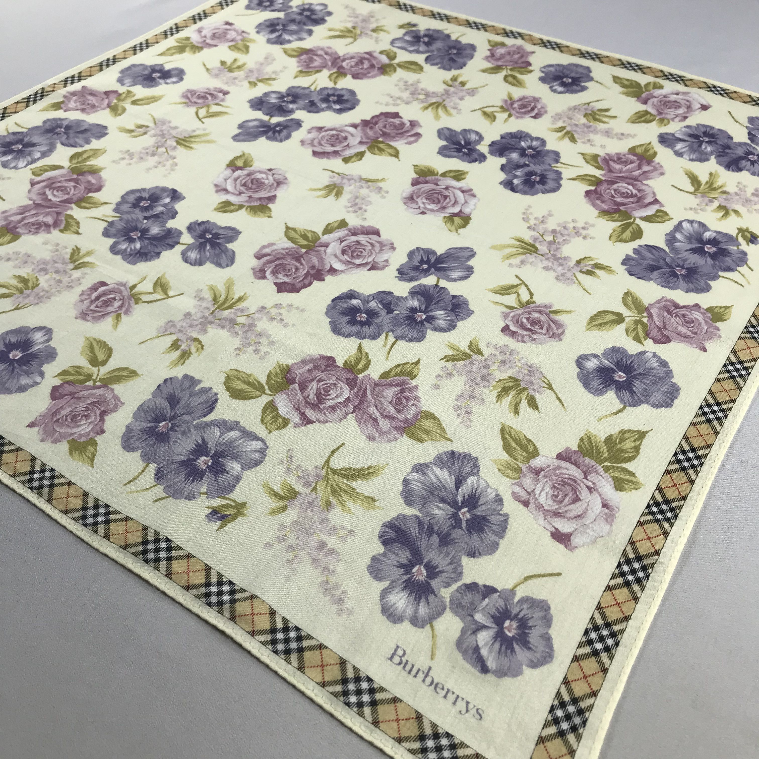 Burberry Burberry Handkerchief / Bandana / Neckerchief C559 Size ONE SIZE - 4 Thumbnail