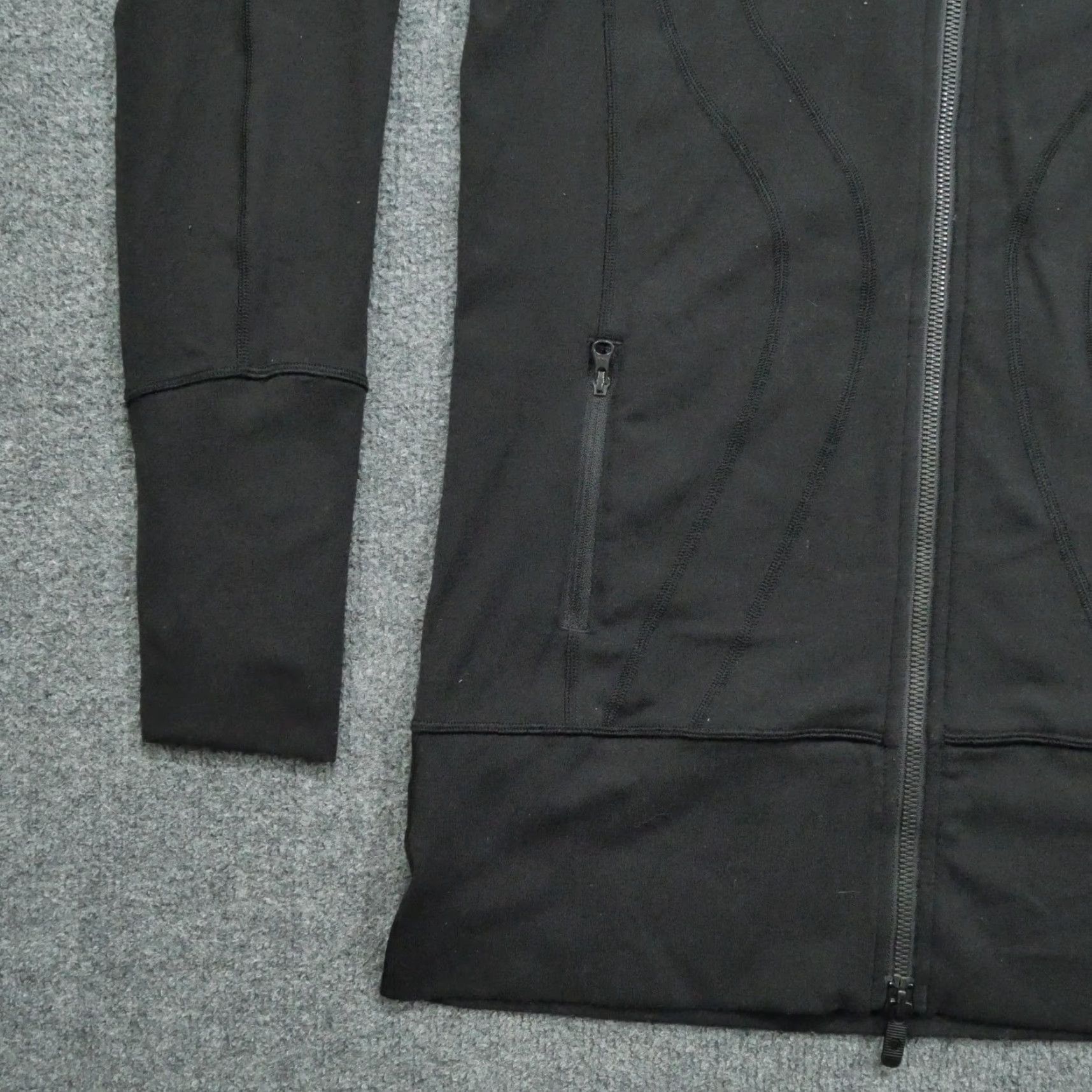 Lululemon **Womens Lululemon Hoodie 6 Black Full Zip Casual Athletic** User: **Lululemon Womens Hoodie Size 6 Black Full Zip Casual Athletic** Size M / US 6-8 / IT 42-44 - 2 Thumbnail
