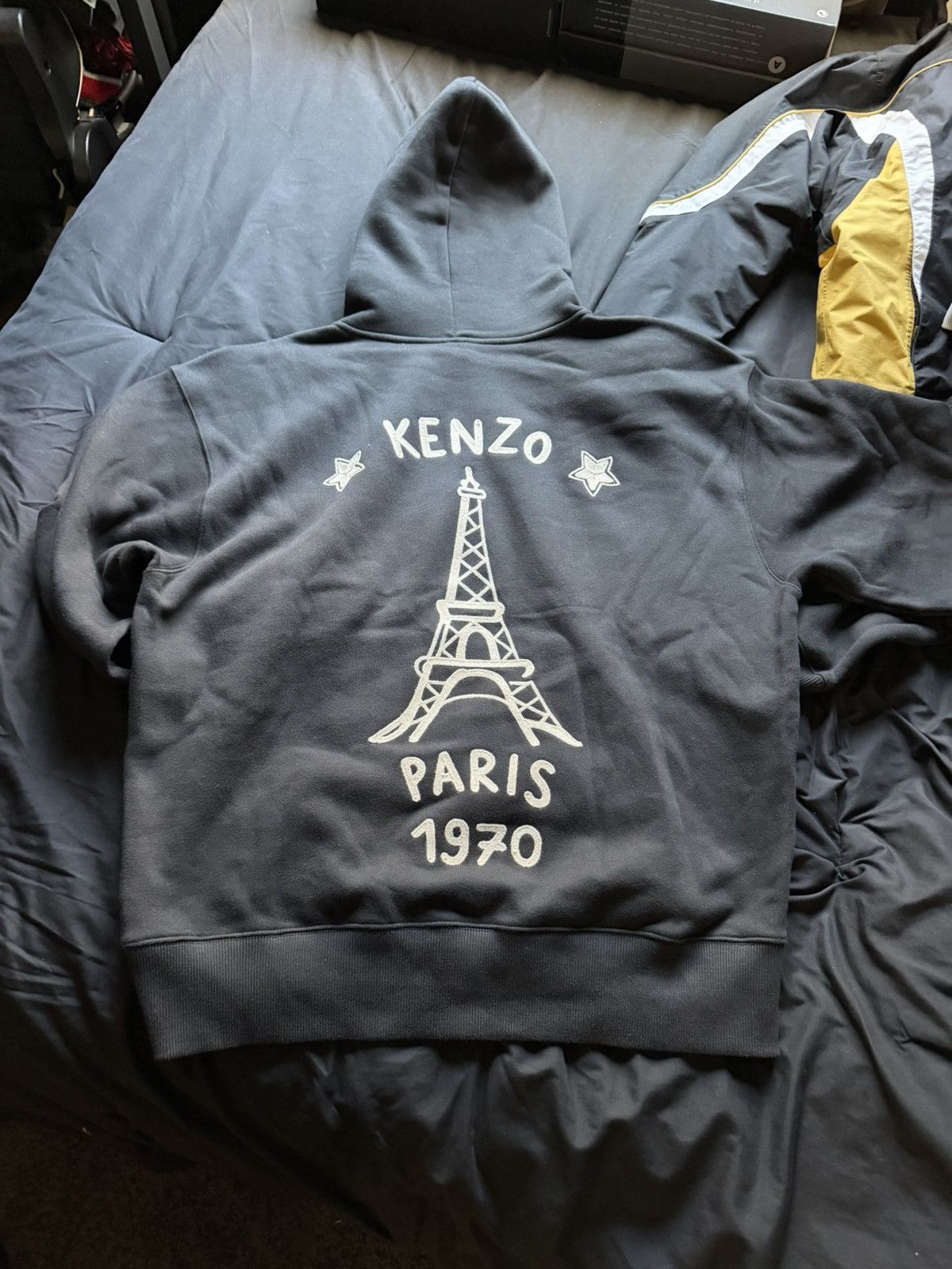Kenzo Navy - Kenzo Souvenir Hooded Sweatshirt Size US L / EU 52-54 / 3 - 2 Thumbnail