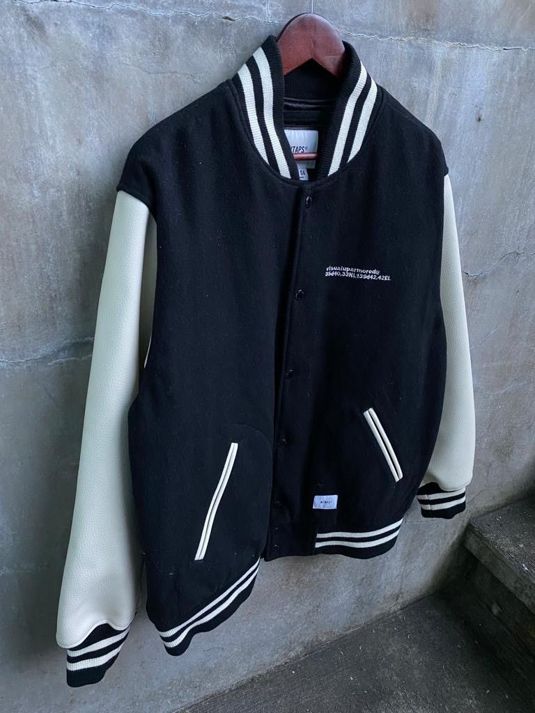 Wtaps Club Melton Varsity Jacket Size US XL / EU 56 / 4 - 5 Thumbnail