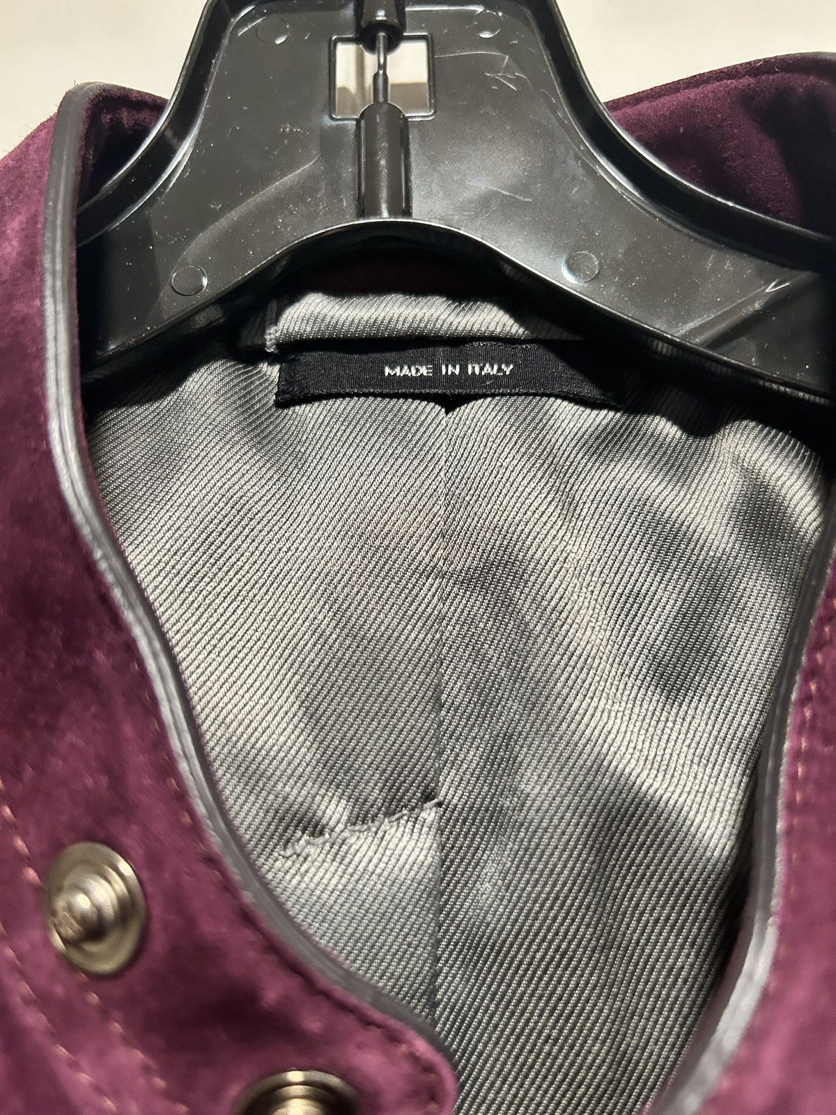 Tom Ford Tom Ford Suede Blouson Jacket Burgundy size IT 48 Size US M / EU 48-50 / 2 - 4 Thumbnail