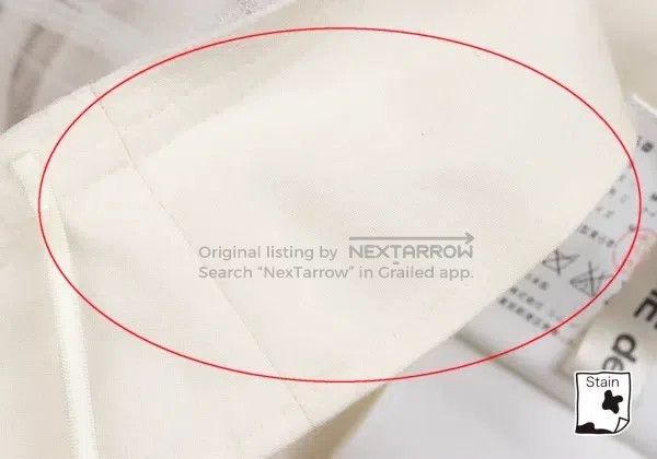 Comme des Garcons Comme Des Garcons size M White vintage pattern sheer skirt Size 25" / US 0 / IT 36 - 8 Thumbnail