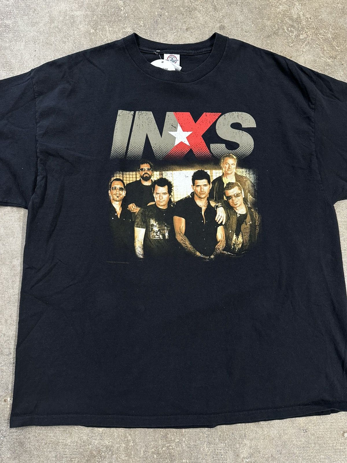 Band Tees Crazy Y2K INXS 2006 Tour Concert Merch Band T-Shirt Size US XXL / EU 58 / 5 - 3 Thumbnail