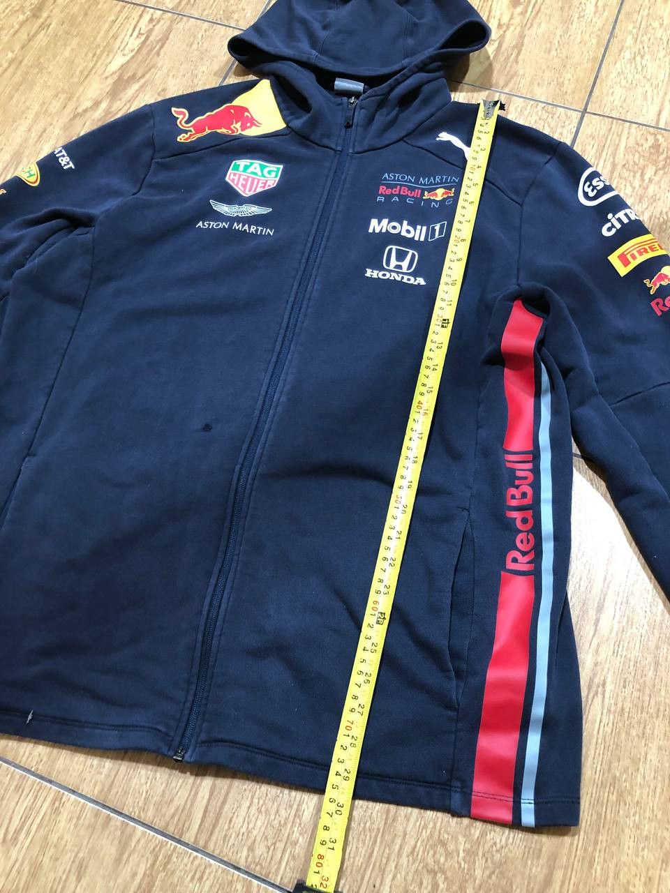Puma vintage jacket Puma logo Red Bull Honda Aston Martin Y2K Size US XL / EU 56 / 4 - 15 Thumbnail