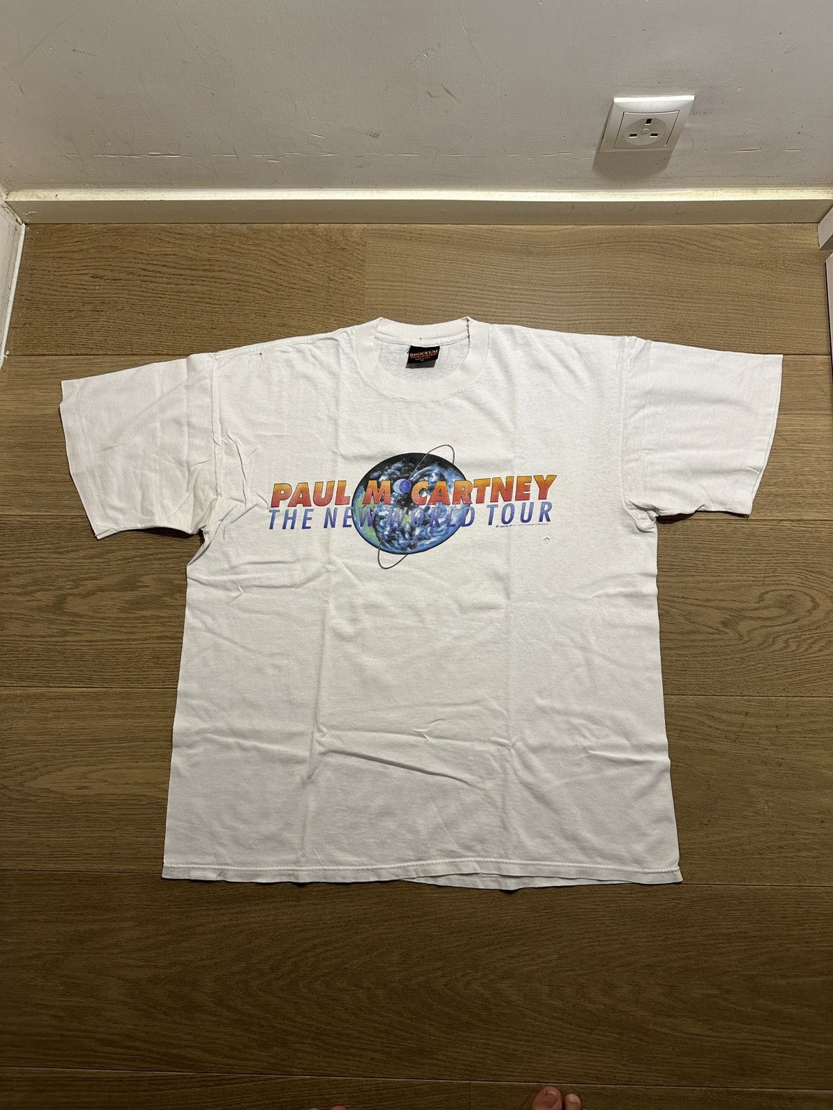 1993 Paul McCartney New World Tour Tee
