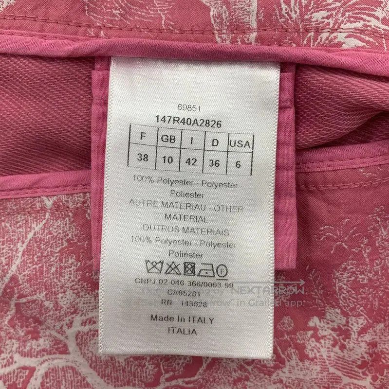 Dior Dior Pink Polyester Dress for Women . Size S / US 4 / IT 40 - 7 Thumbnail