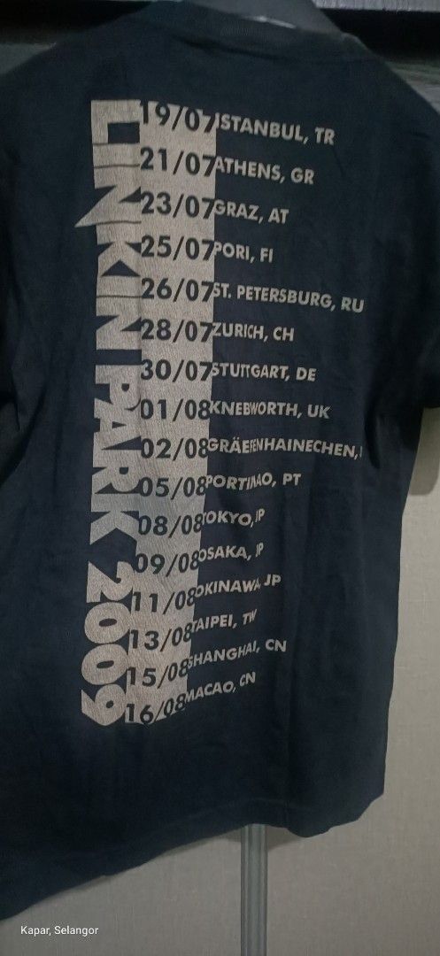 Band Tees Linkin park tour shirt 2009 Size US S / EU 44-46 / 1 - 4 Thumbnail