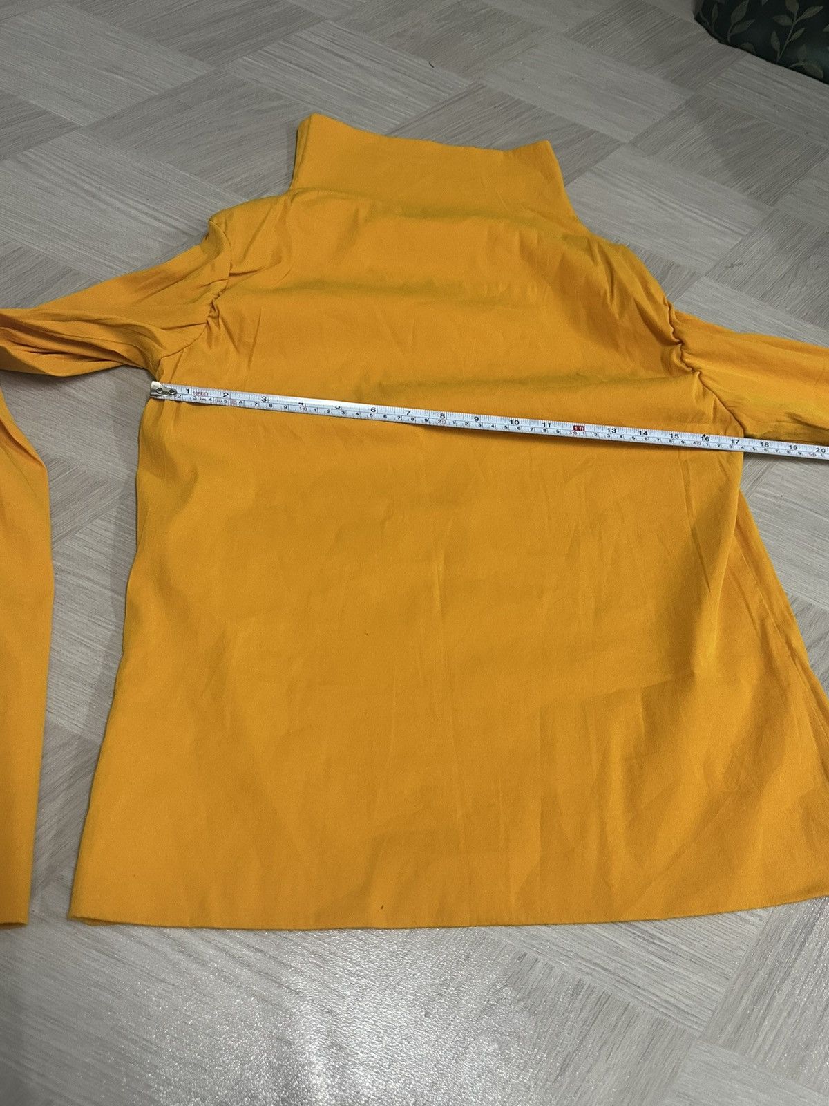 Issey Miyake Issey Miyake Turtleneck Ruffle L/S Shirt Size US M / EU 48-50 / 2 - 15 Thumbnail