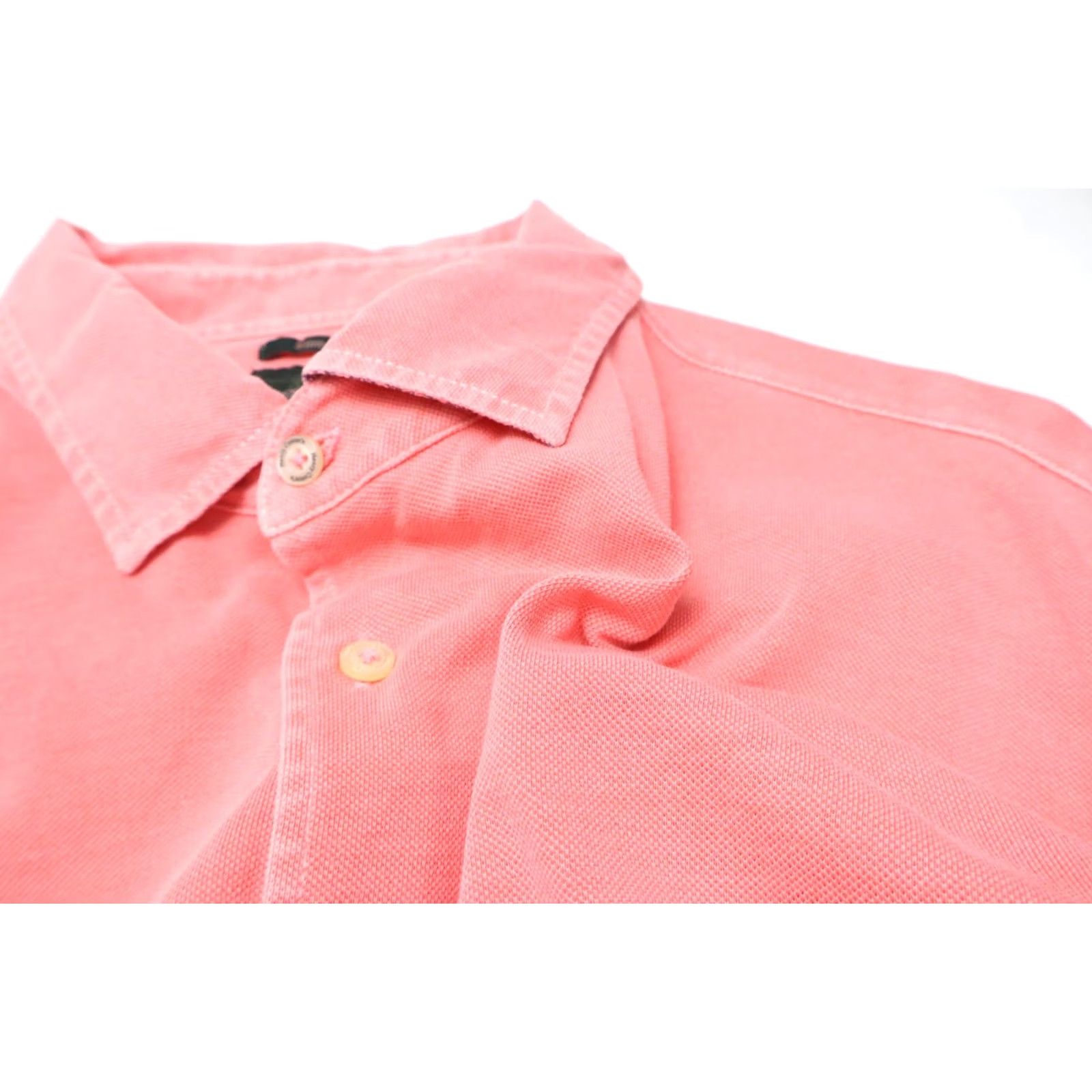 Vintage HENRY COTTON'S Slim Fit Camicia Shirt Men 2XL Coral Button Up Long Sleeve Spread Size US XXL / EU 58 / 5 - 5 Thumbnail