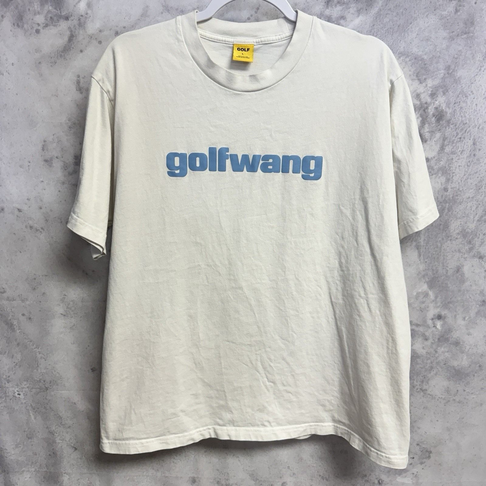 Golf Wang Golf Wang T Shirt Mens Large White Short Sleeve Skater Grung Size US L / EU 52-54 / 3 - 2 Thumbnail