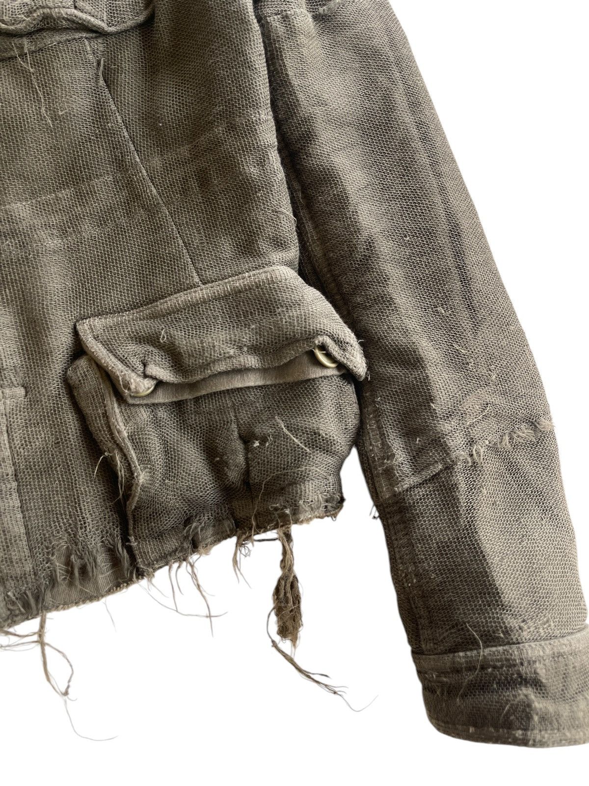 Maison MIHARA YASUHIRO AW05 Miharayasuhiro distressed Pattern cargo jacket Size M / US 6-8 / IT 42-44 - 21 Thumbnail