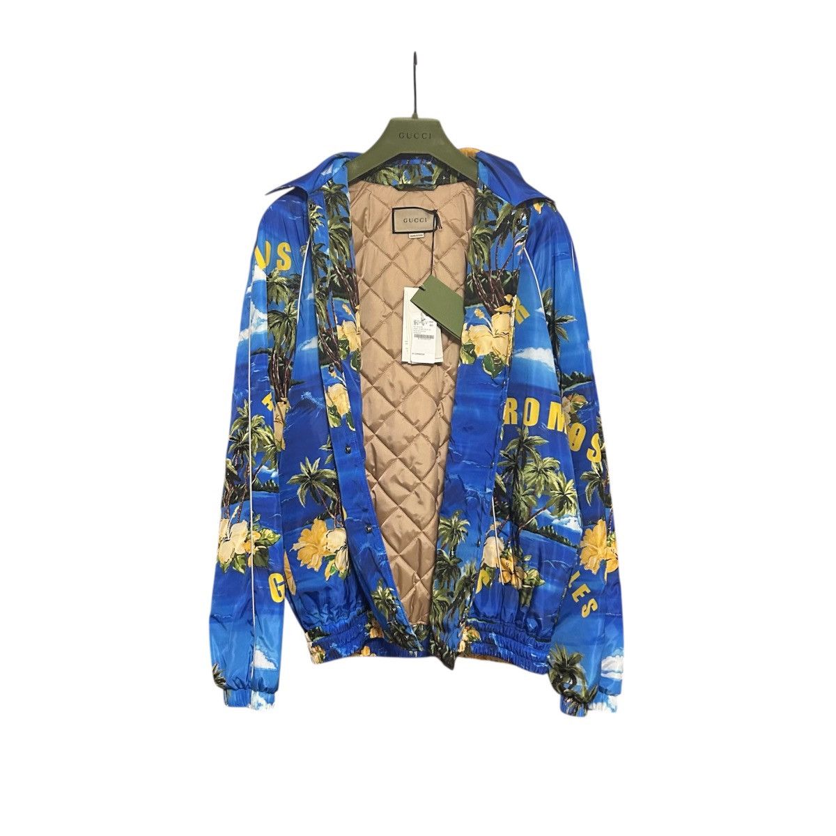 Gucci New Gucci Souvenir From Los Angeles Nylon Jacket Size 50IT Size US M / EU 48-50 / 2 - 2 Thumbnail