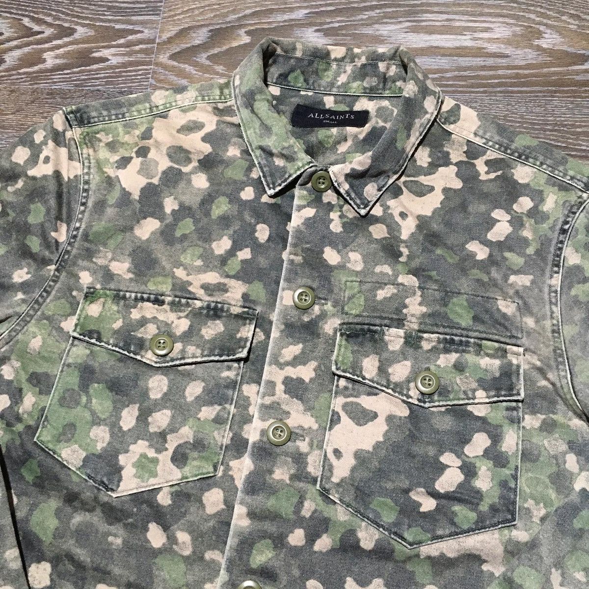 Allsaints ALLSAINTS Fassett LS Heavy Cotton Button Up Shirt Size US S / EU 44-46 / 1 - 3 Thumbnail