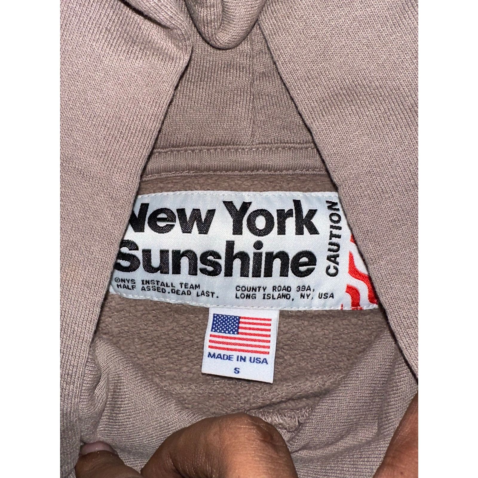 New York Sunshine New York Sunshine Duryeas The End Hoodie Small New Size US S / EU 44-46 / 1 - 3 Thumbnail