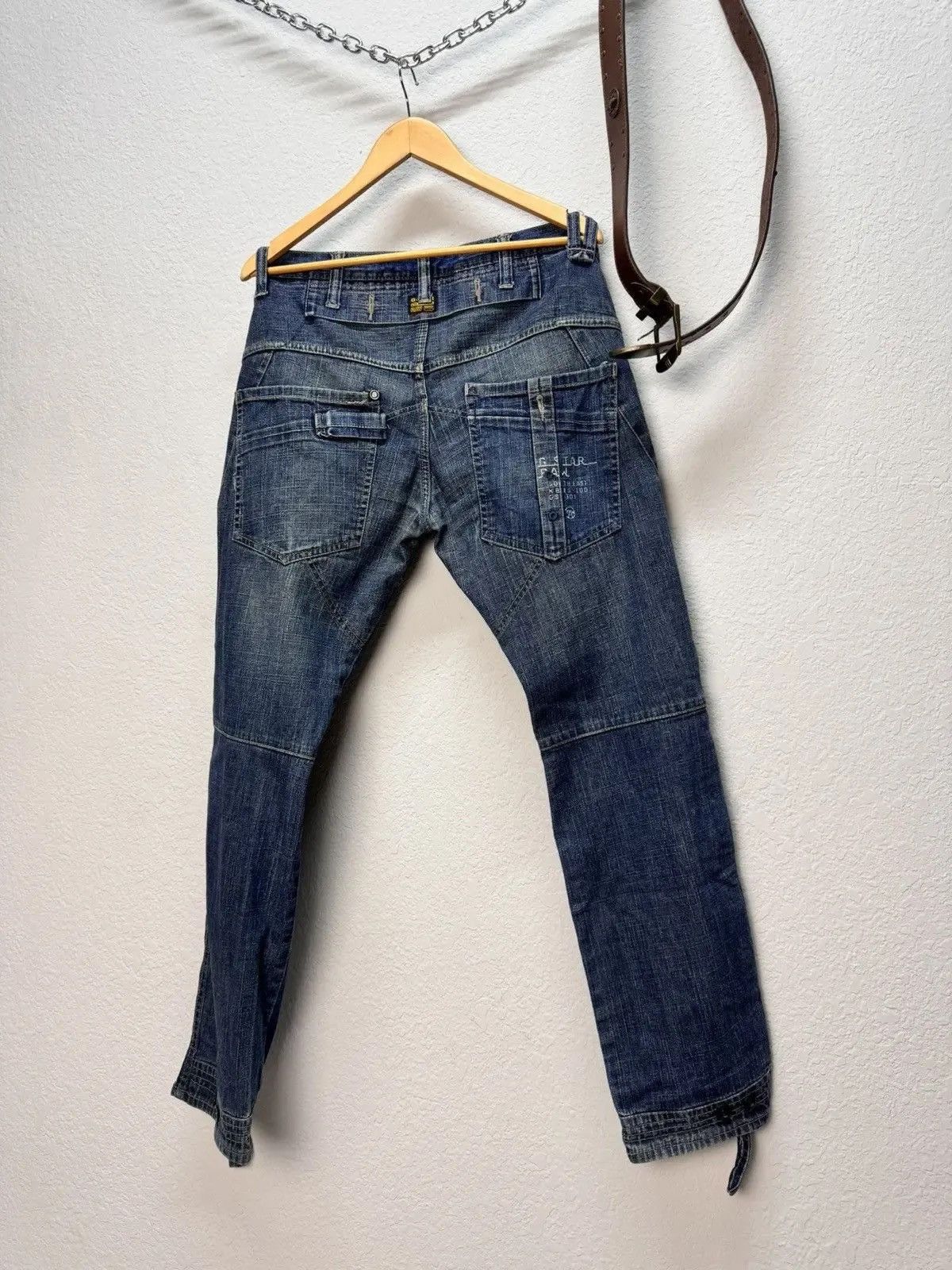 Vintage SALE💣💣 Junya Watanabe Style G Star raw Bondage Cargo Pans Size US 34 / EU 50 - 11 Thumbnail