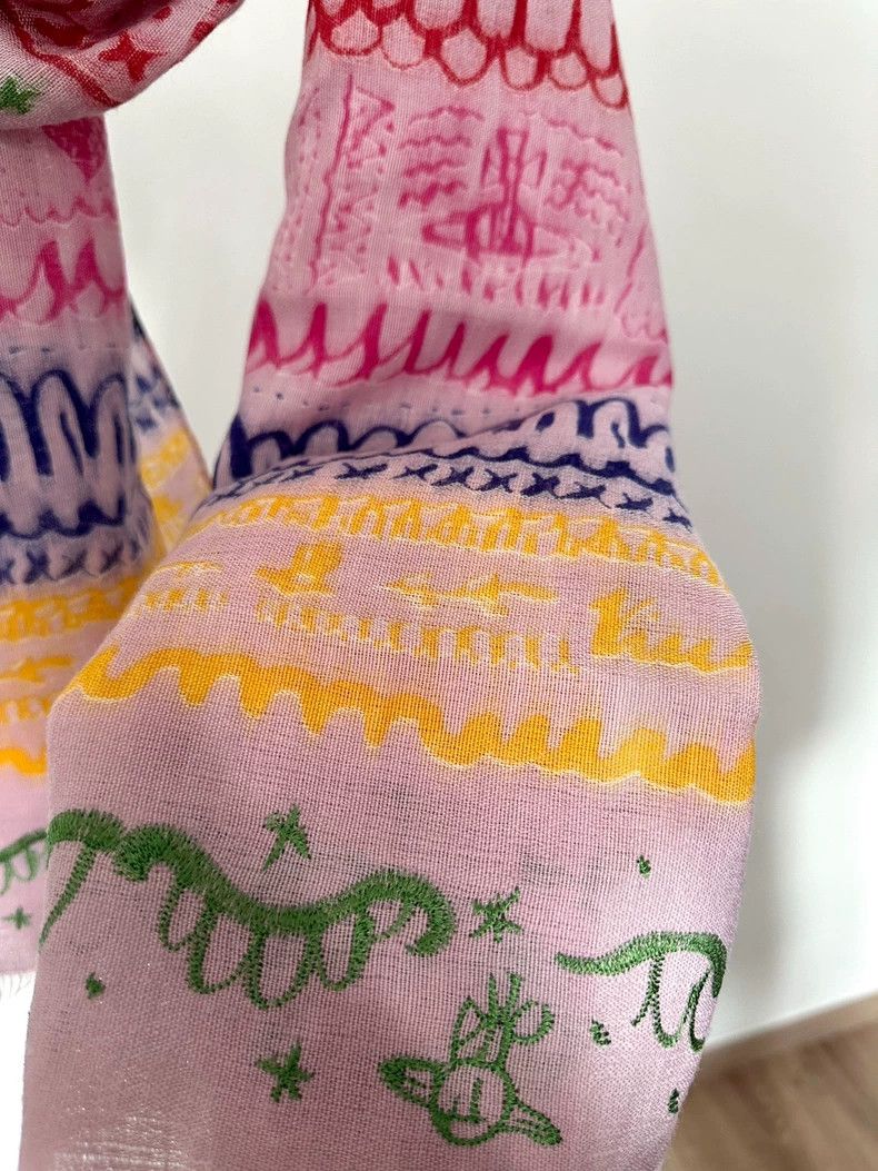 Vivienne Westwood Vivienne Westwood Embroidered scarf Size ONE SIZE - 6 Thumbnail