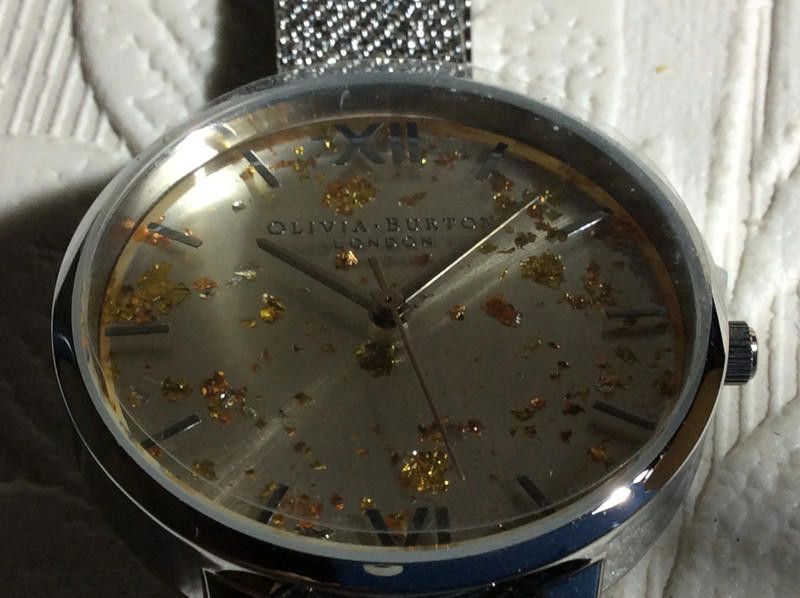 Designer Olivia silver ladies dial mesh stainless steel watch Size ONE SIZE - 9 Thumbnail